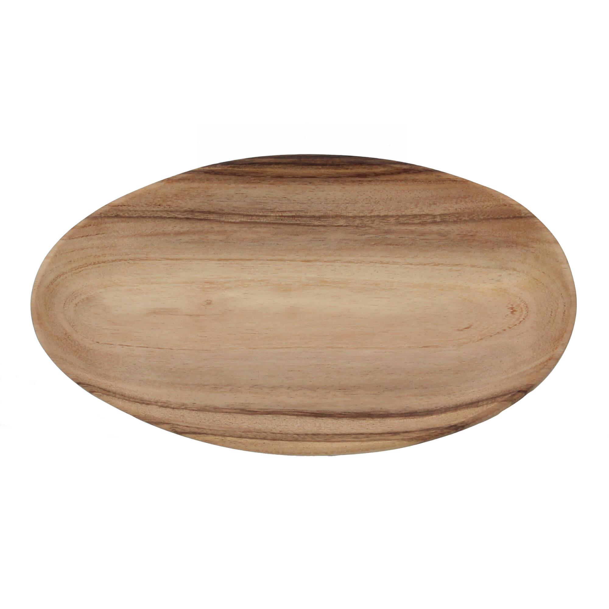 Bloomingville Tablett Holztablett Serviertablett Akazienholz