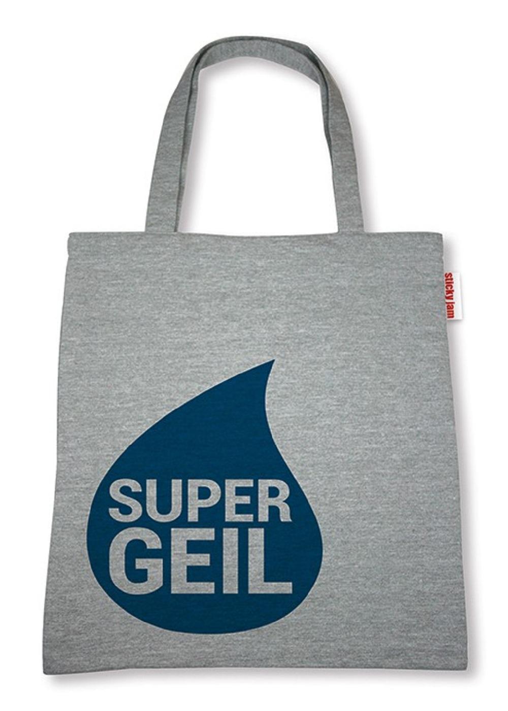 Sticky Jam Sweet-Shopper Super Geil, Einkaufstasche, 55040416 Sticky Jam Sweet-Shopper Super Geil, Einkaufstasche, 55040416