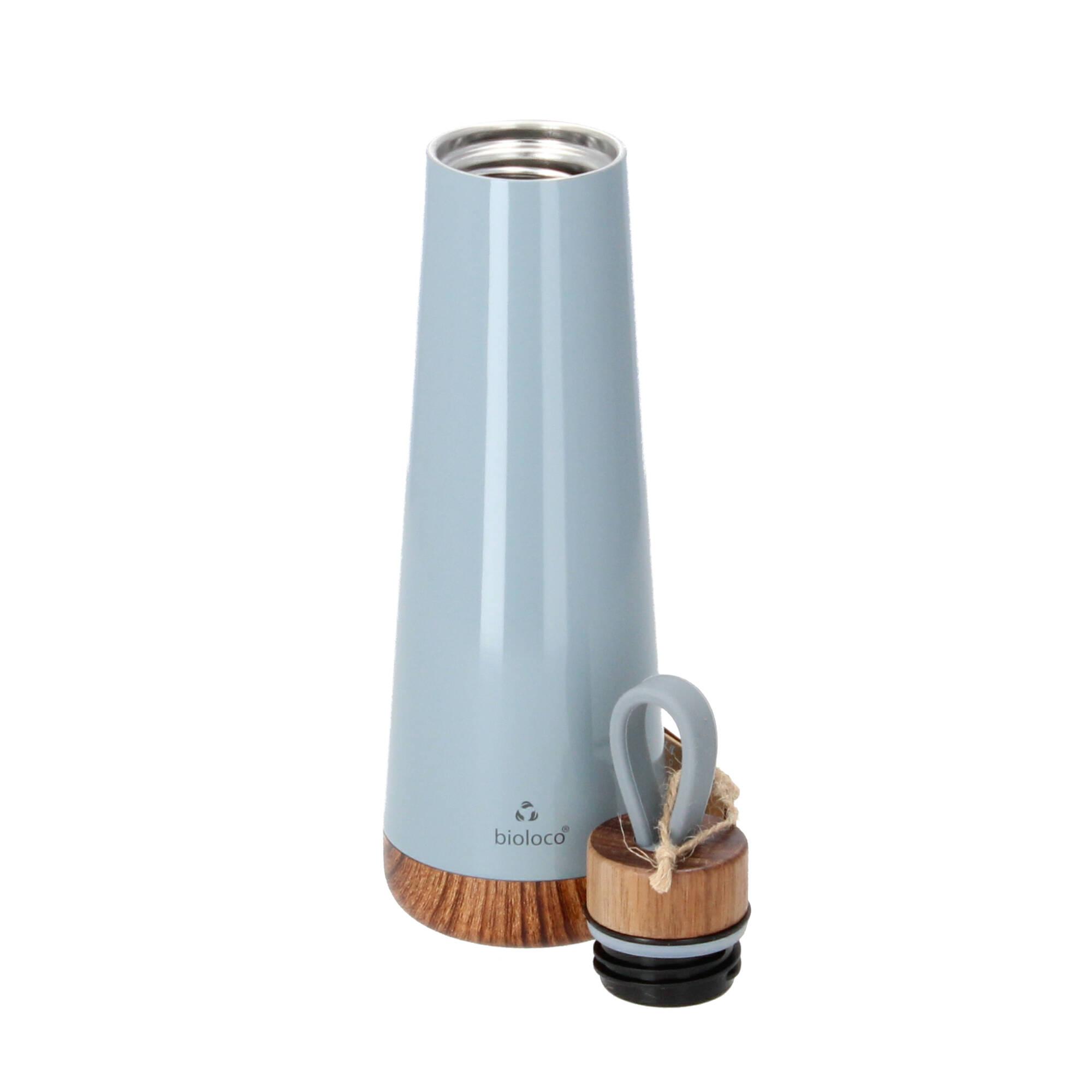 chic.mic bioloco loop Isolierflasche Thermosflasche graublau
