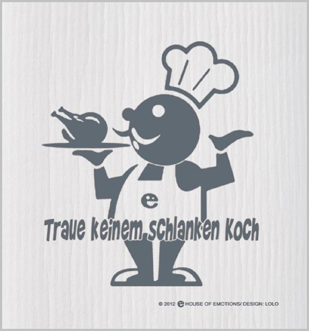 House of Emotions Spüllappen Schlanker Koch 020054 House of Emotions Spüllappen Schlanker Koch 020054