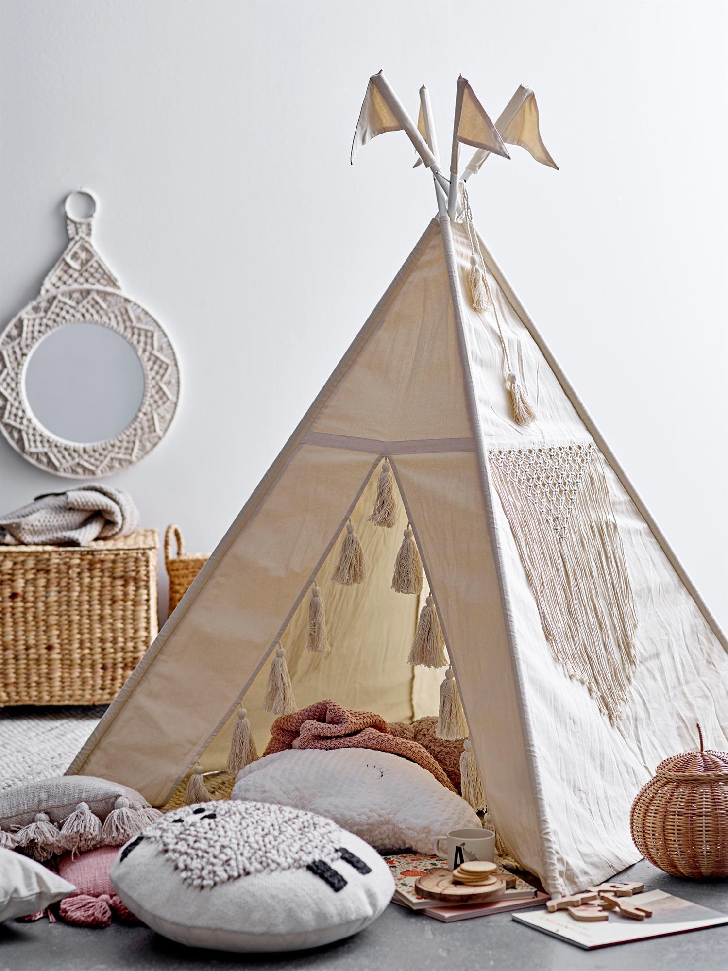 Bloomingville Babydecke altrosa