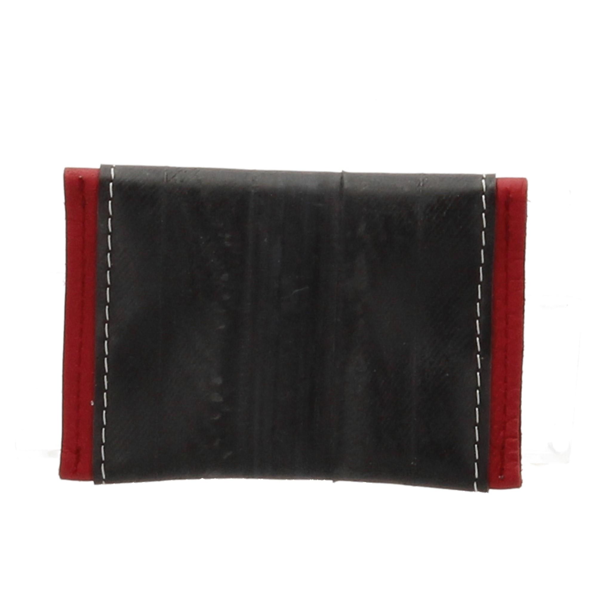 Stef Fauser Geldinger Leder Rot 10 x 7cm Portemonnaie Geldbeutel