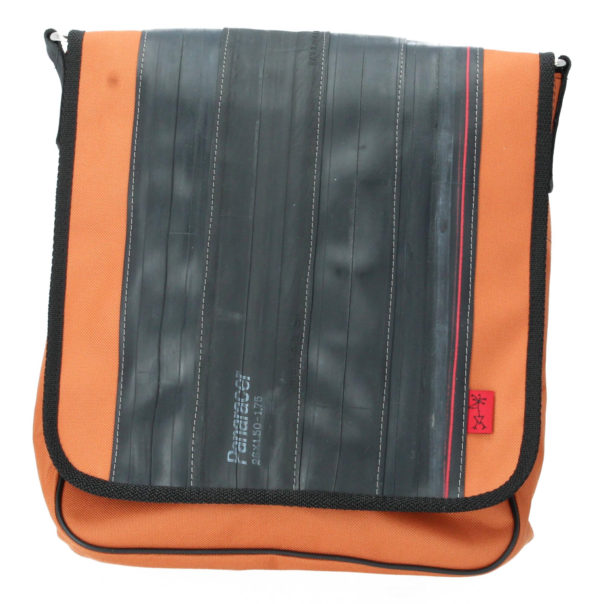 Stef Fauser Umhängetasche Velotti 33x30x8 cm orange