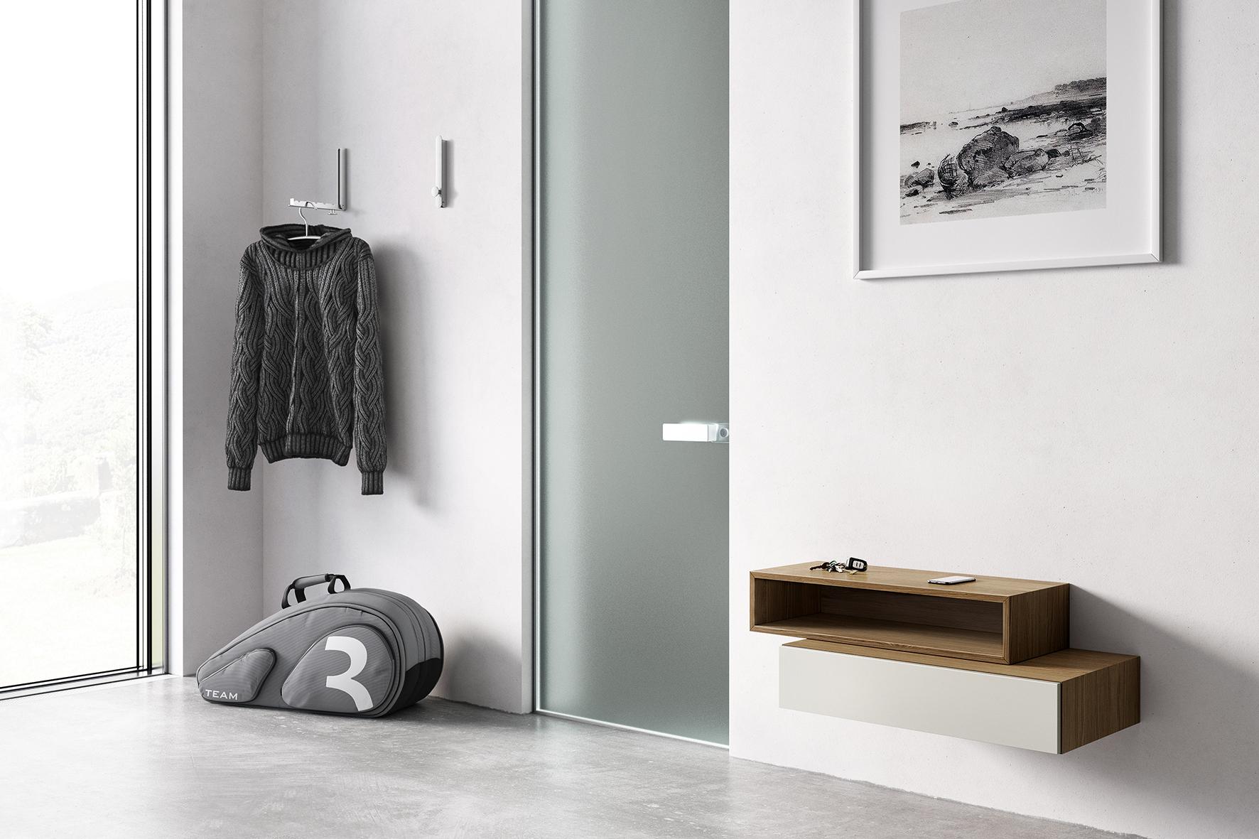Zack PLETOR Klapp-Garderobe Garderobenhaken matt 50685