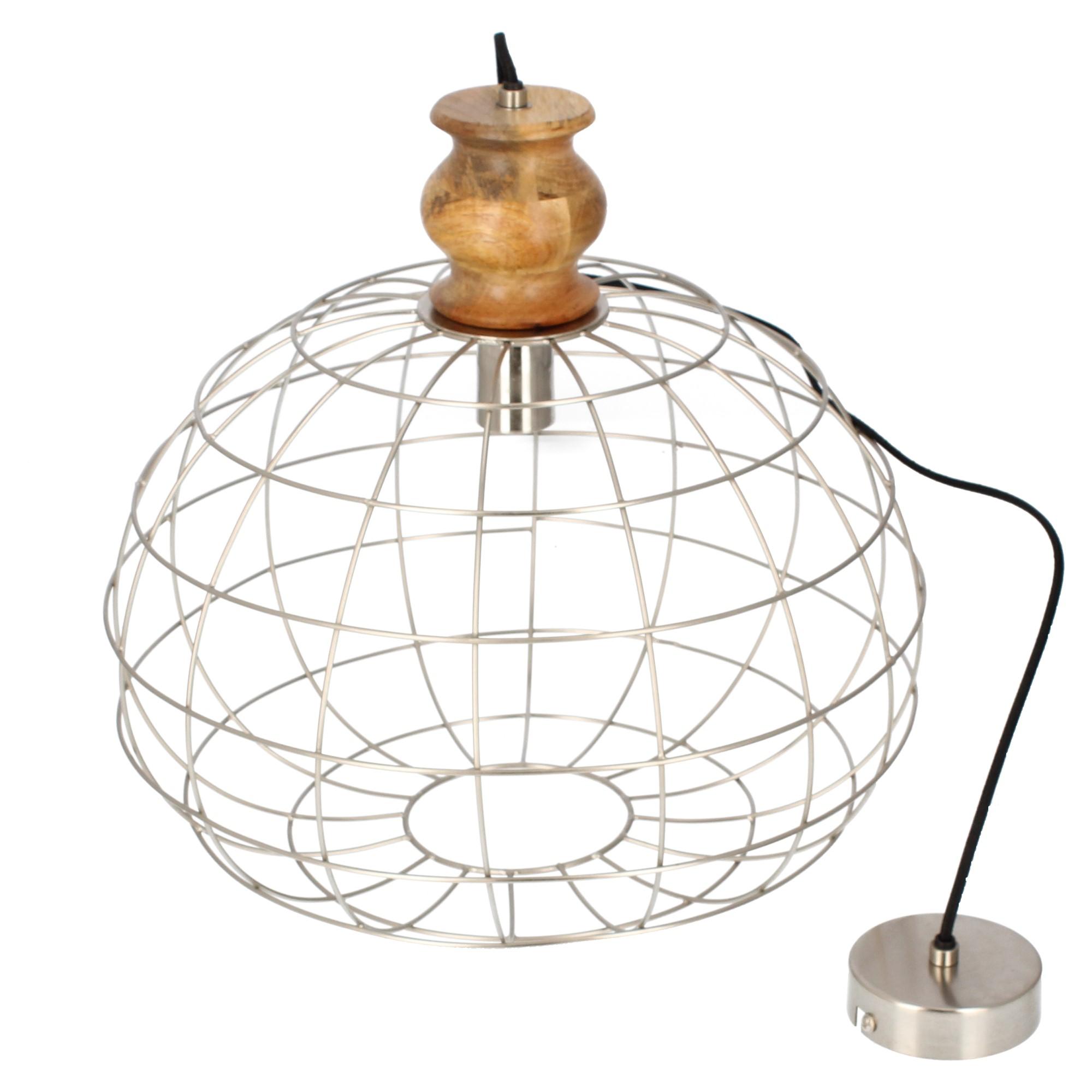 Henrik Steen Deckenlampe Ball rund Drahtkorb