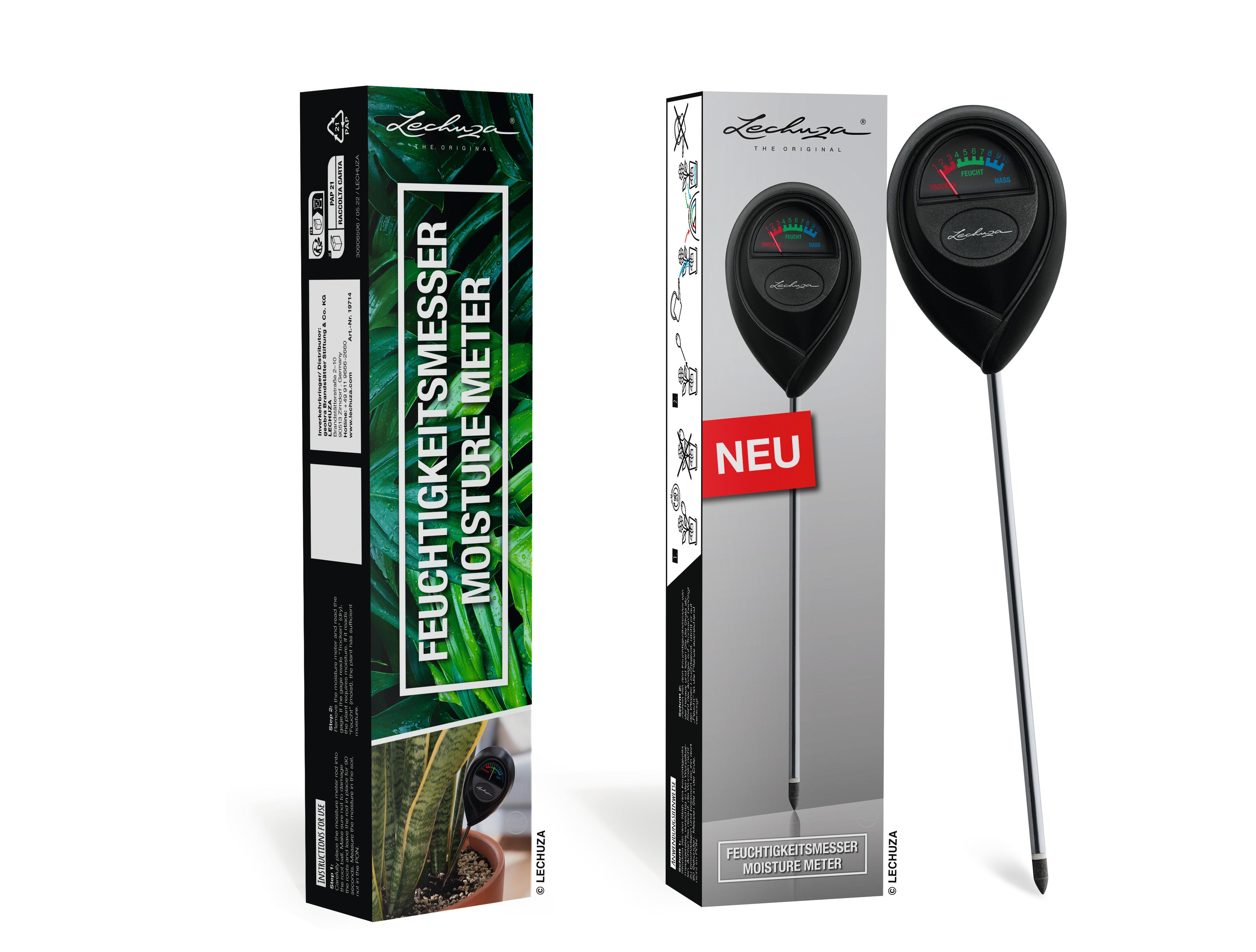 Lechuza Feuchtigkeitsmessgerät schwarz 19714 Lechuza Feuchtigkeitsmessgerät schwarz 19714