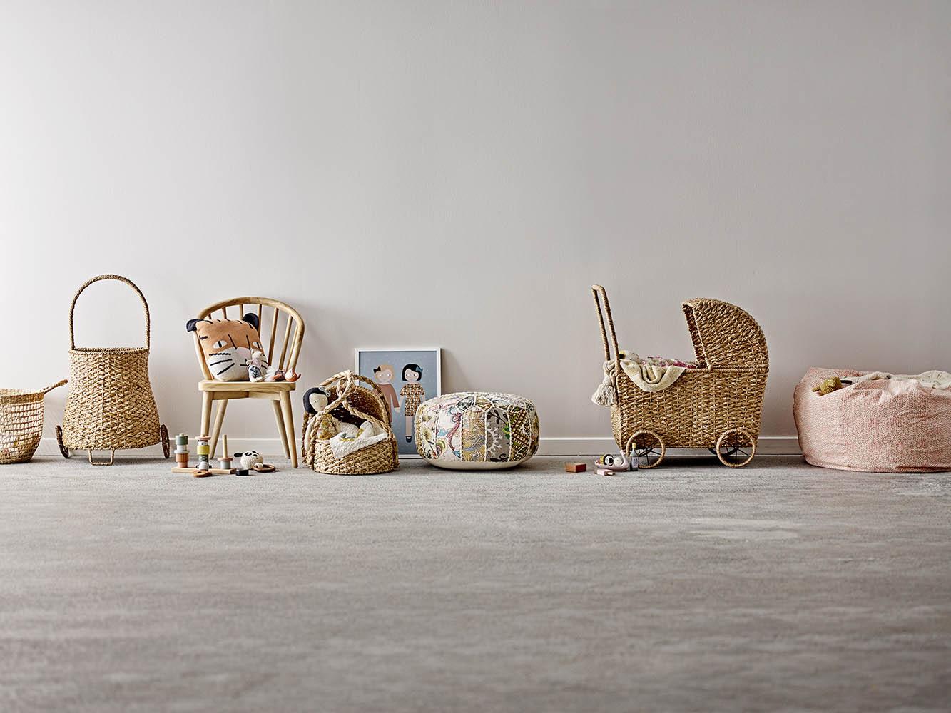 Bloomingville Susan Puppenwagen braun Bloomingville Susan Puppenwagen braun
