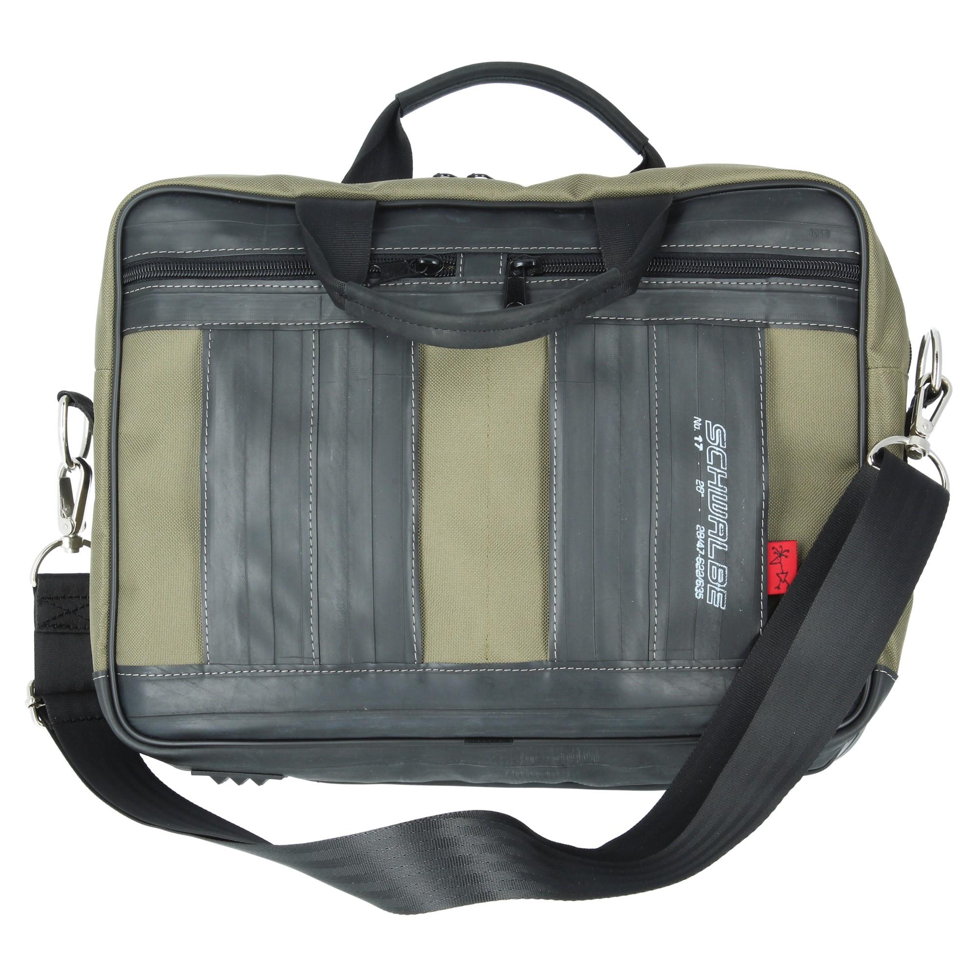 Stef Fauser Laptoptasche Filinger 40x30x9 cm oliv Stef Fauser Laptoptasche Filinger 40x30x9 cm oliv