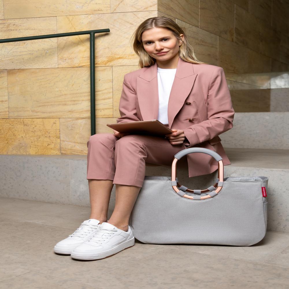 reisenthel Umhängetasche loopshopper L Frame Sky Rose Grau reisenthel Umhängetasche loopshopper L Frame Sky Rose Grau