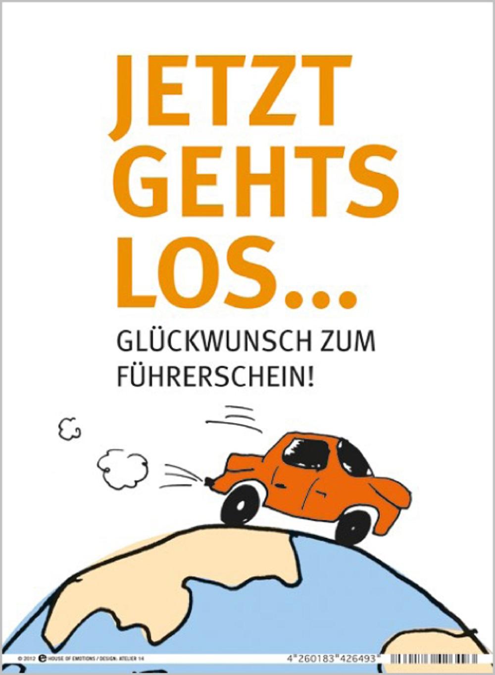 House of Emotions Parkscheibe Jetzt geht's los 960064