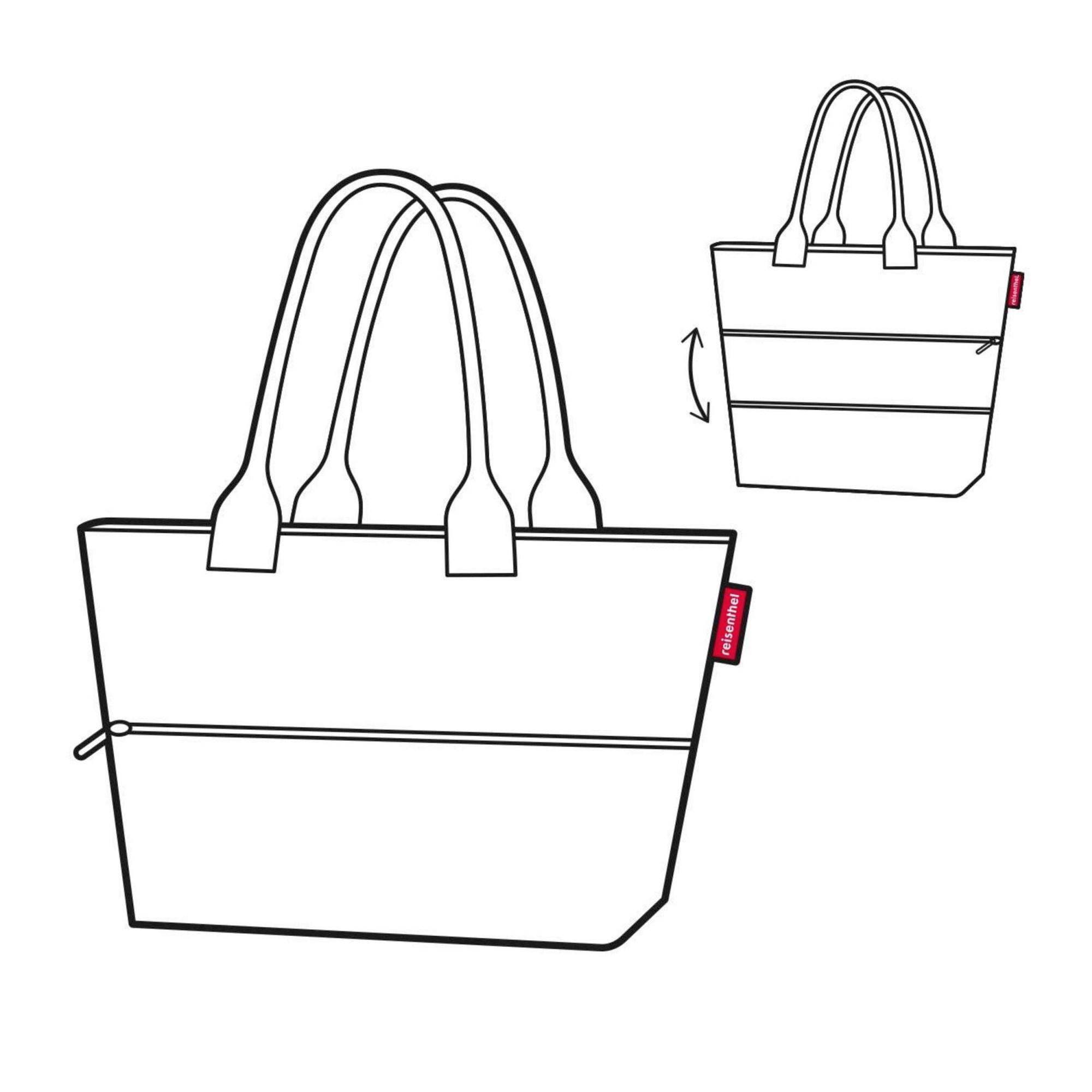 reisenthel Einkaufstasche shopper e1 Twist Maroon RJ3104