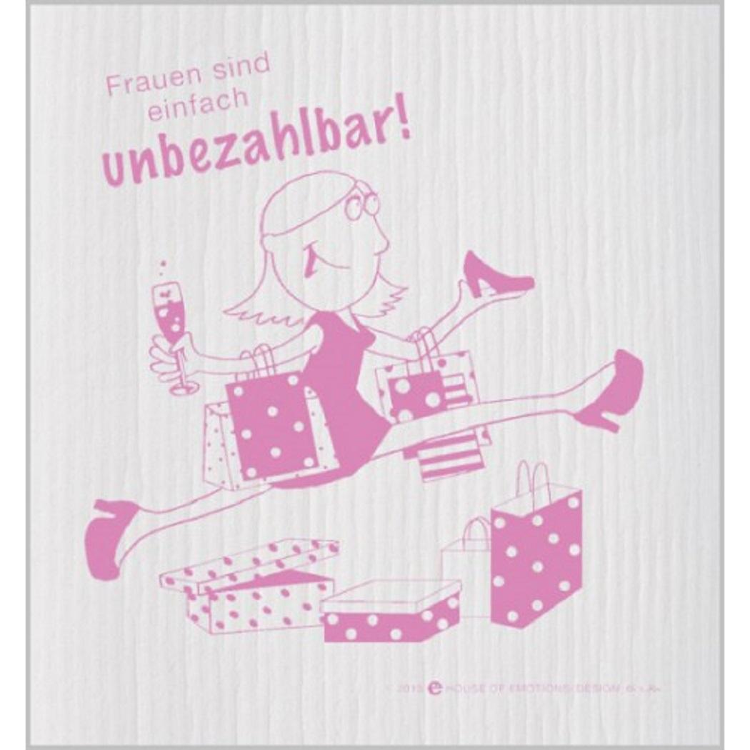 House of Emotions Spüllappen Frauen sind unbezahlbar 820019 House of Emotions Spüllappen Frauen sind unbezahlbar 820019