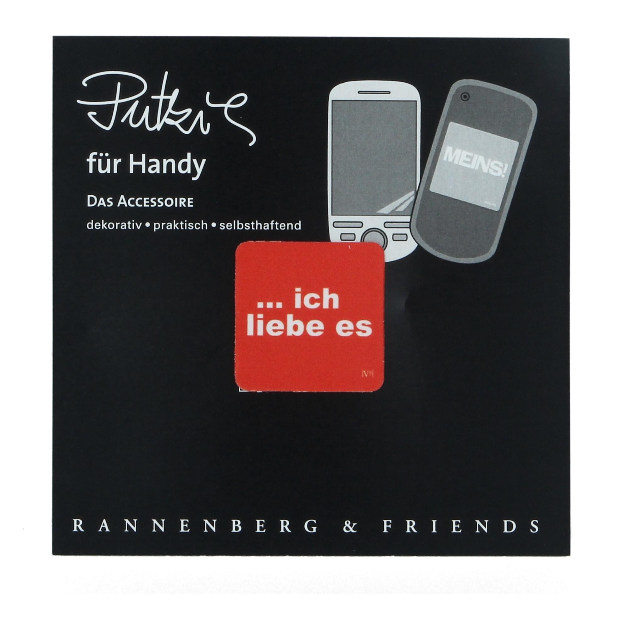 Rannenberg & Friends Handy Putzi Ich liebe es