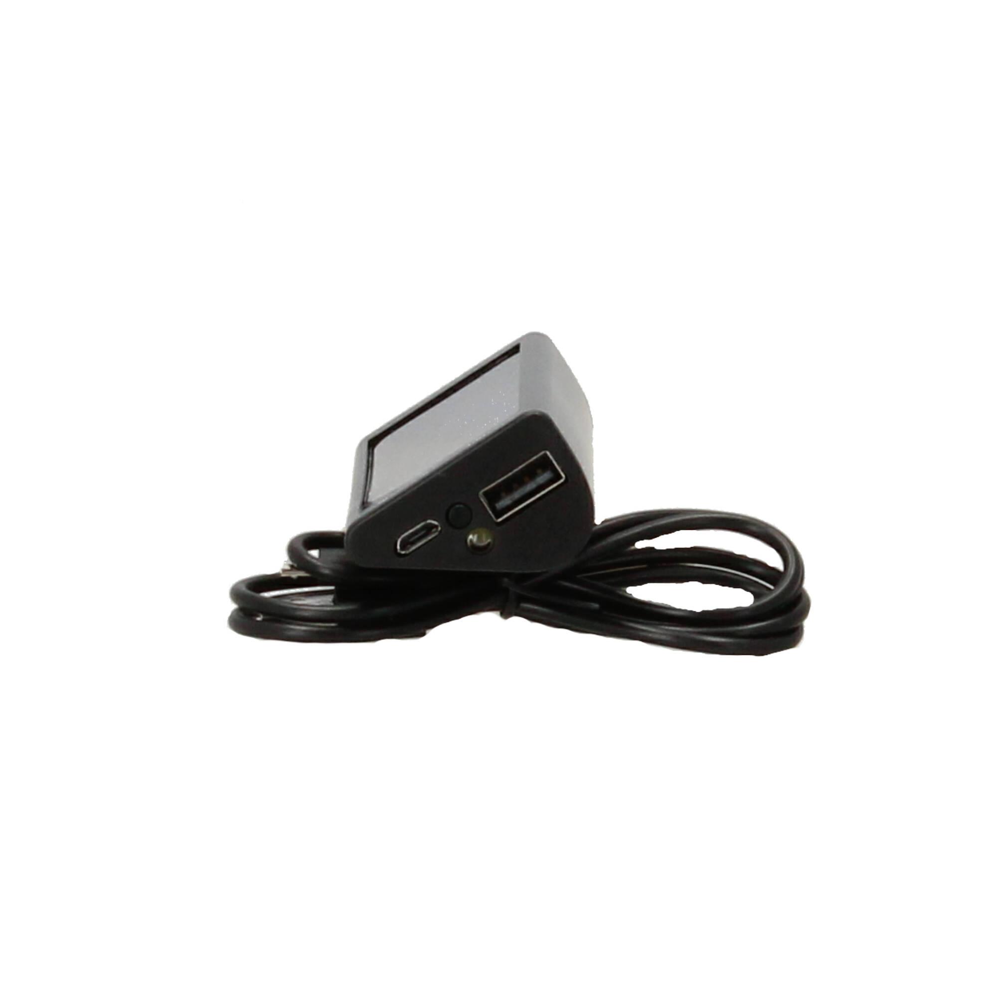 Loooqs 2.200 mAh Solar Powerbank schwarz Loooqs 2.200 mAh Solar Powerbank schwarz