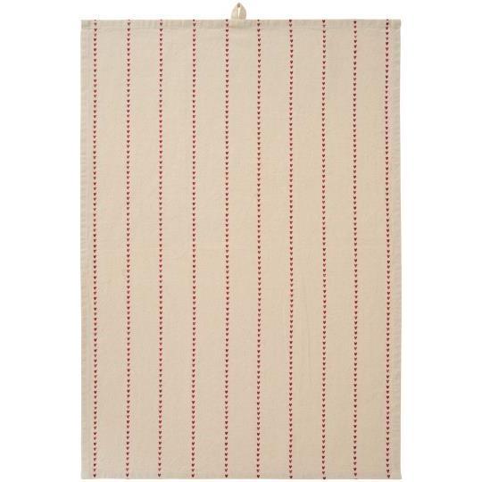 IB Laursen Geschirrtuch Valentina rote Herzen 66260-33