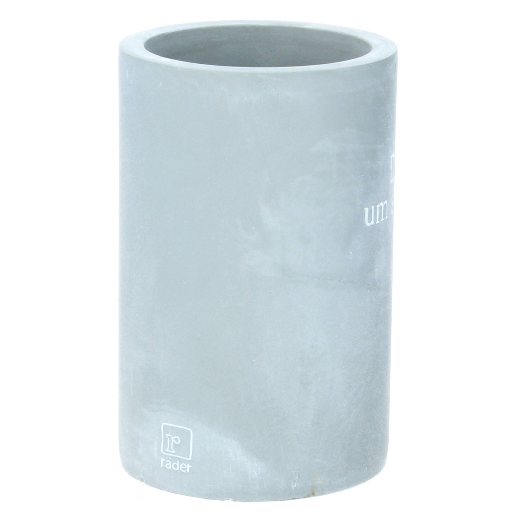 räder Flaschenkühler Vino Beton Das Leben ist zu kurz 21 cm räder Flaschenkühler Vino Beton Das Leben ist zu kurz 21 cm