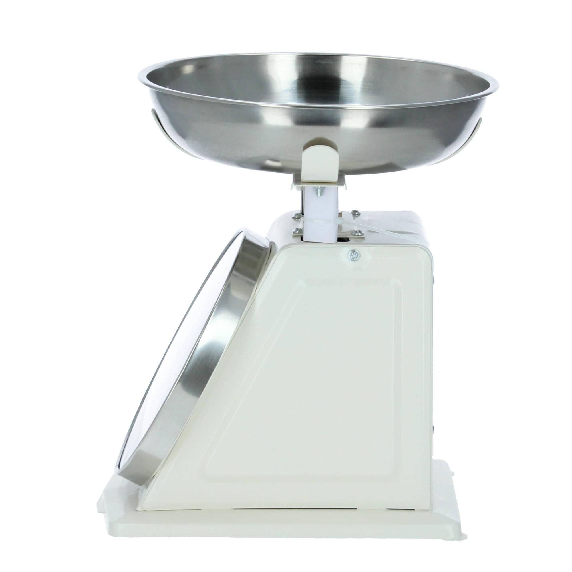 Plint Küchenwaage Retro cream cremeweiß