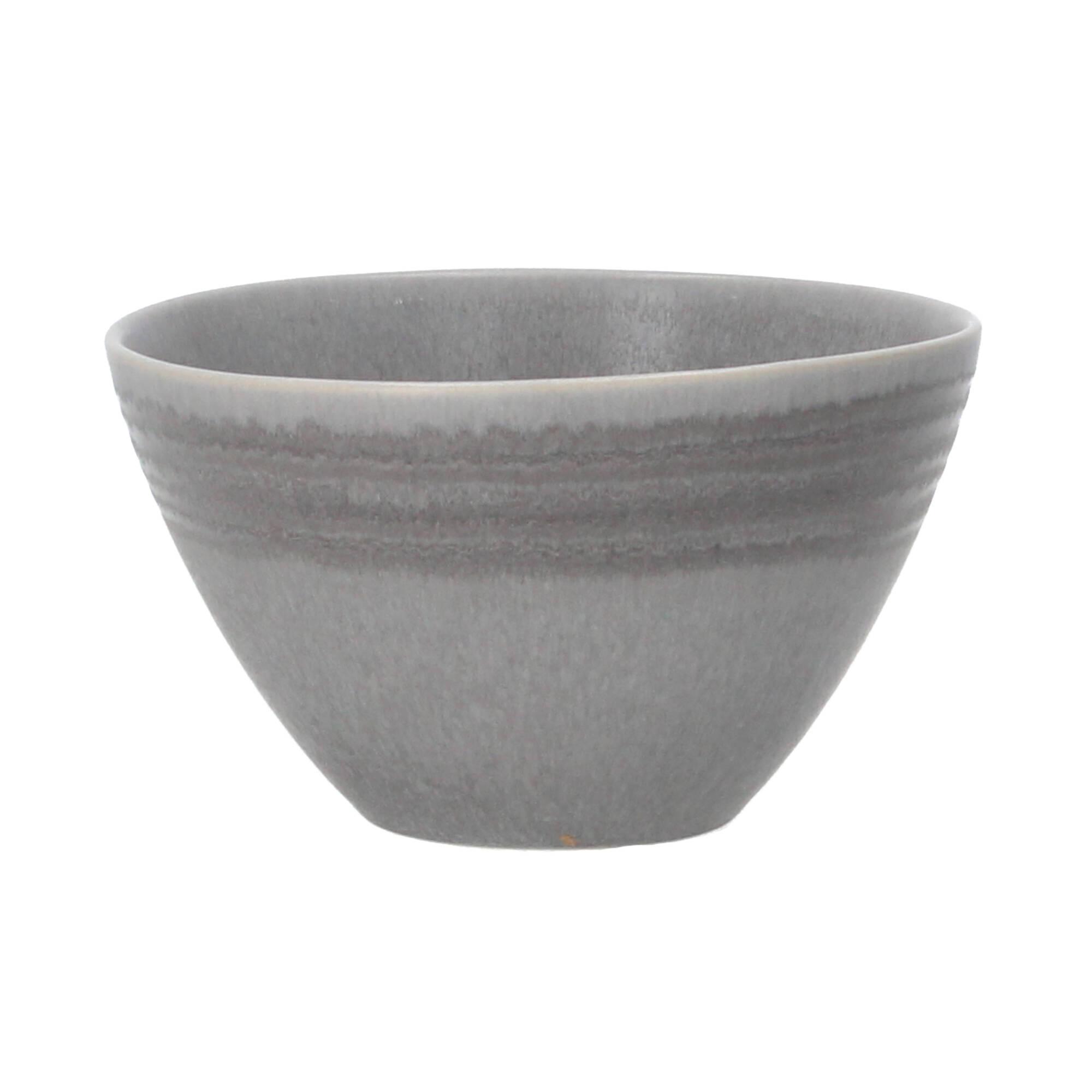 Bloomingville Raben Schüssel 15 cm Bowl Steingut grau