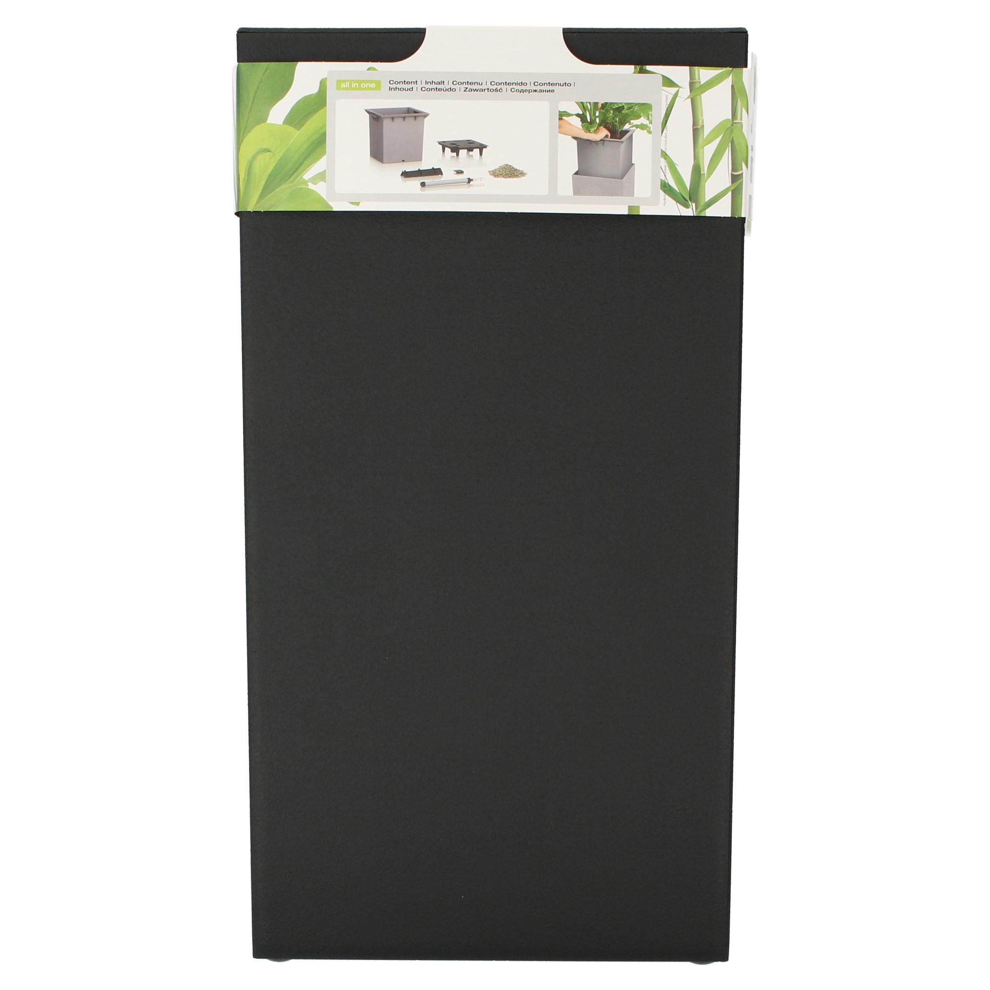 Lechuza Pflanzkübel hoch Canto Stone High 30 graphitschwarz Lechuza Pflanzkübel hoch Canto Stone High 30 graphitschwarz