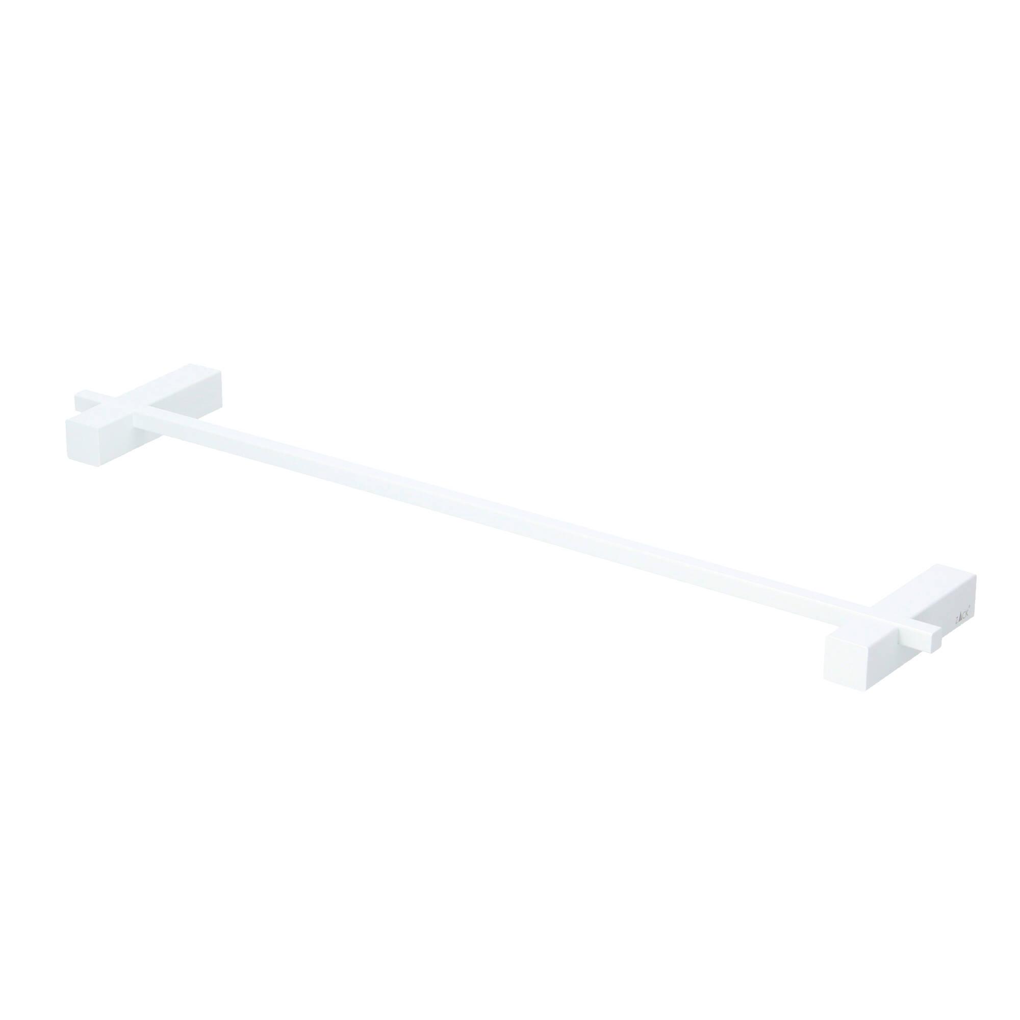 Zack Carvo Handtuchstange 51cm Edelstahl weiß Zack Carvo Handtuchstange 51cm Edelstahl weiß
