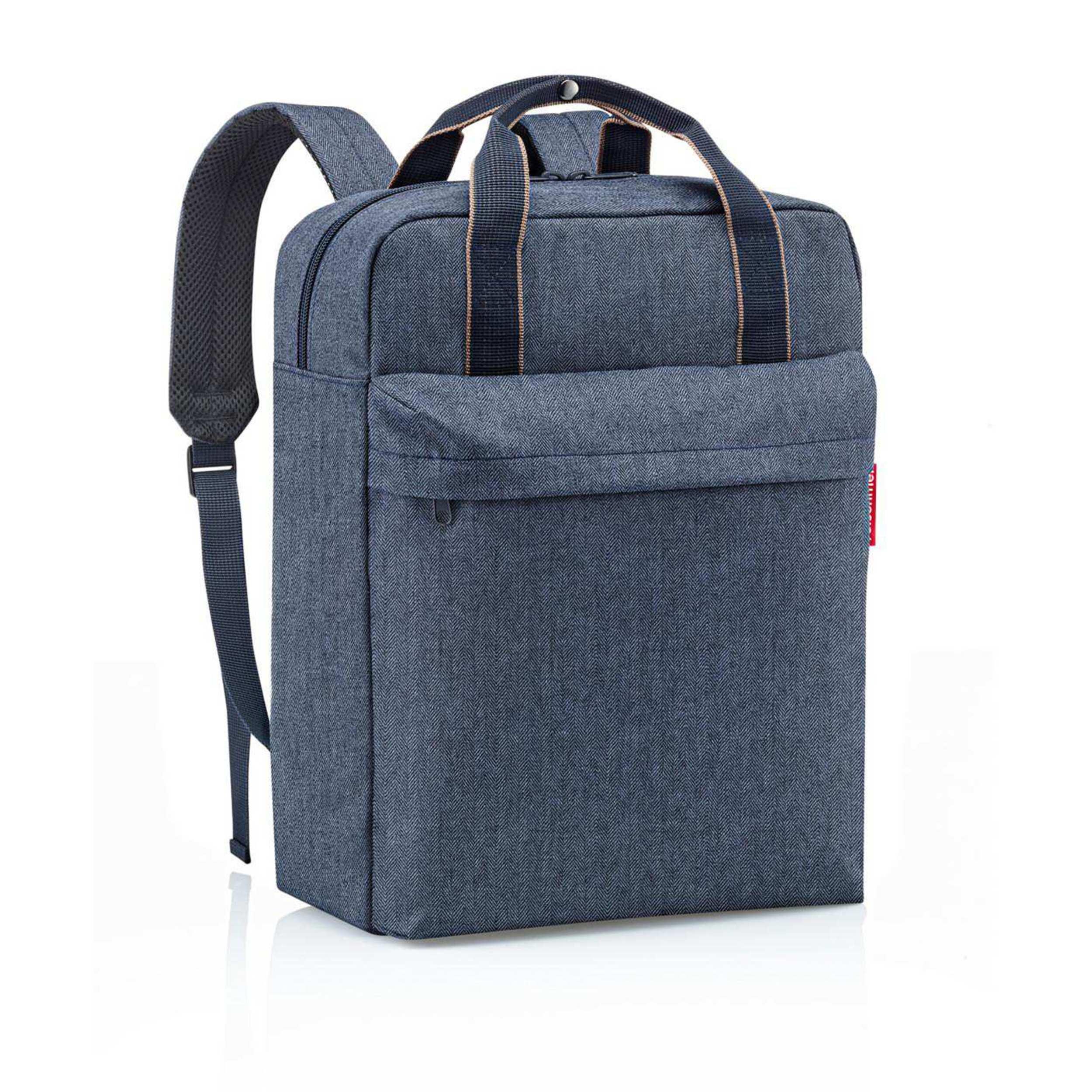 reisenthel Rucksack allday backpack M herringbone dark blue EJ4113 reisenthel Rucksack allday backpack M herringbone dark blue EJ4113