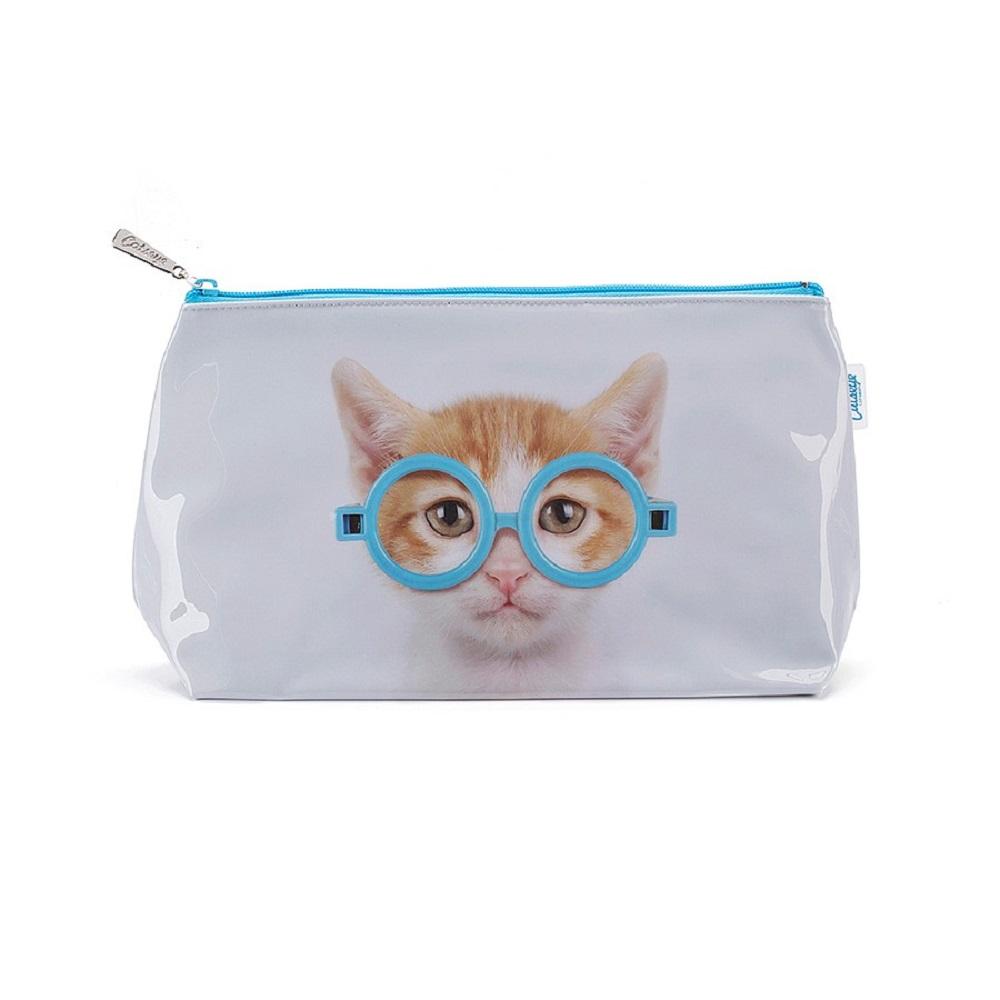 Catseye London Kulturtasche Glasses Cat, Katze GC4W