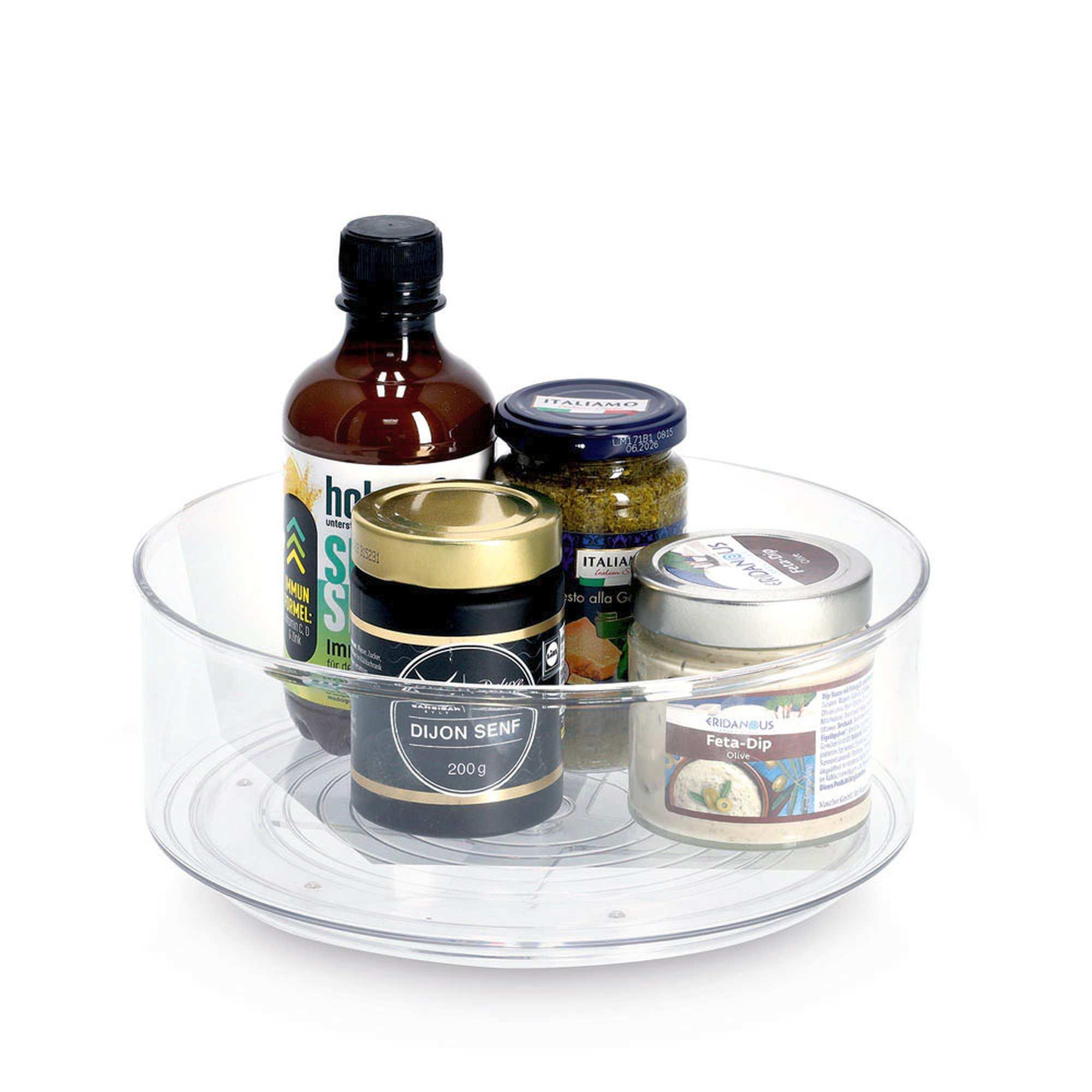 Zeller Dreh-Organizer Regal 23x9cm Kunststoff transparent 14748