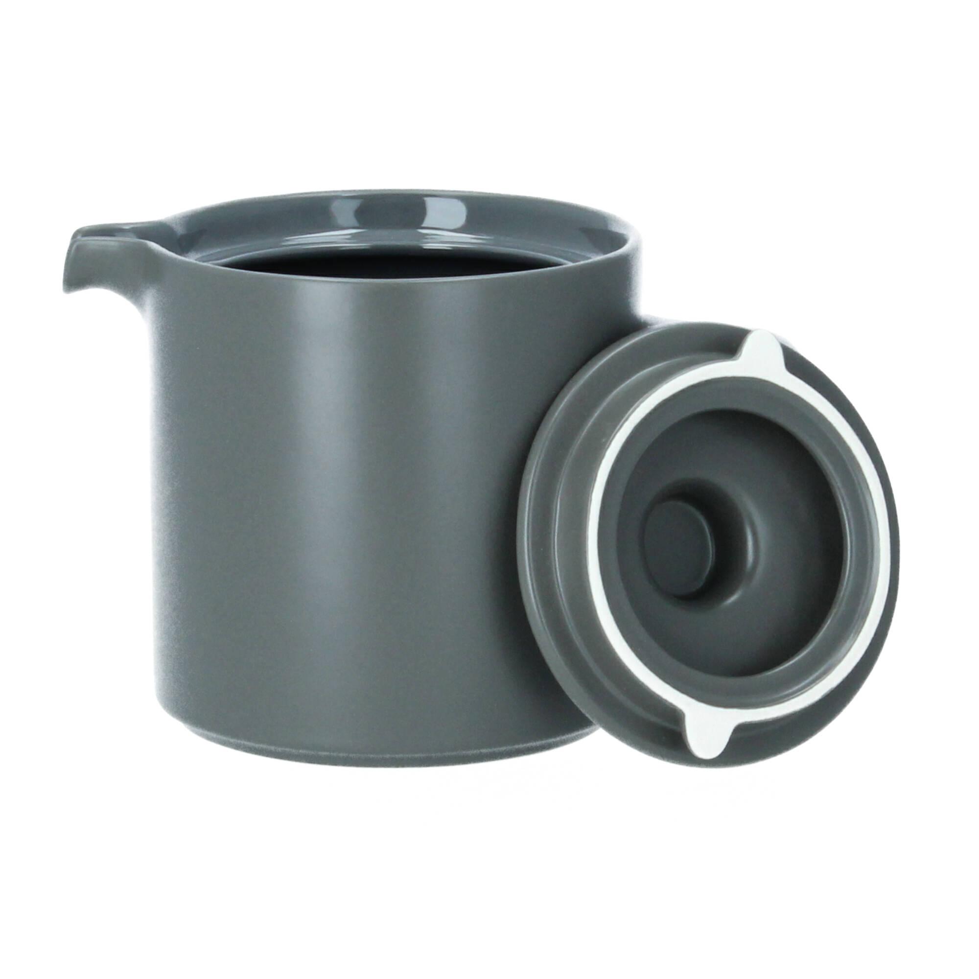 blomus Pilar Teekanne Kanne 1 L Keramik pewter zinngrau blomus Pilar Teekanne Kanne 1 L Keramik pewter zinngrau