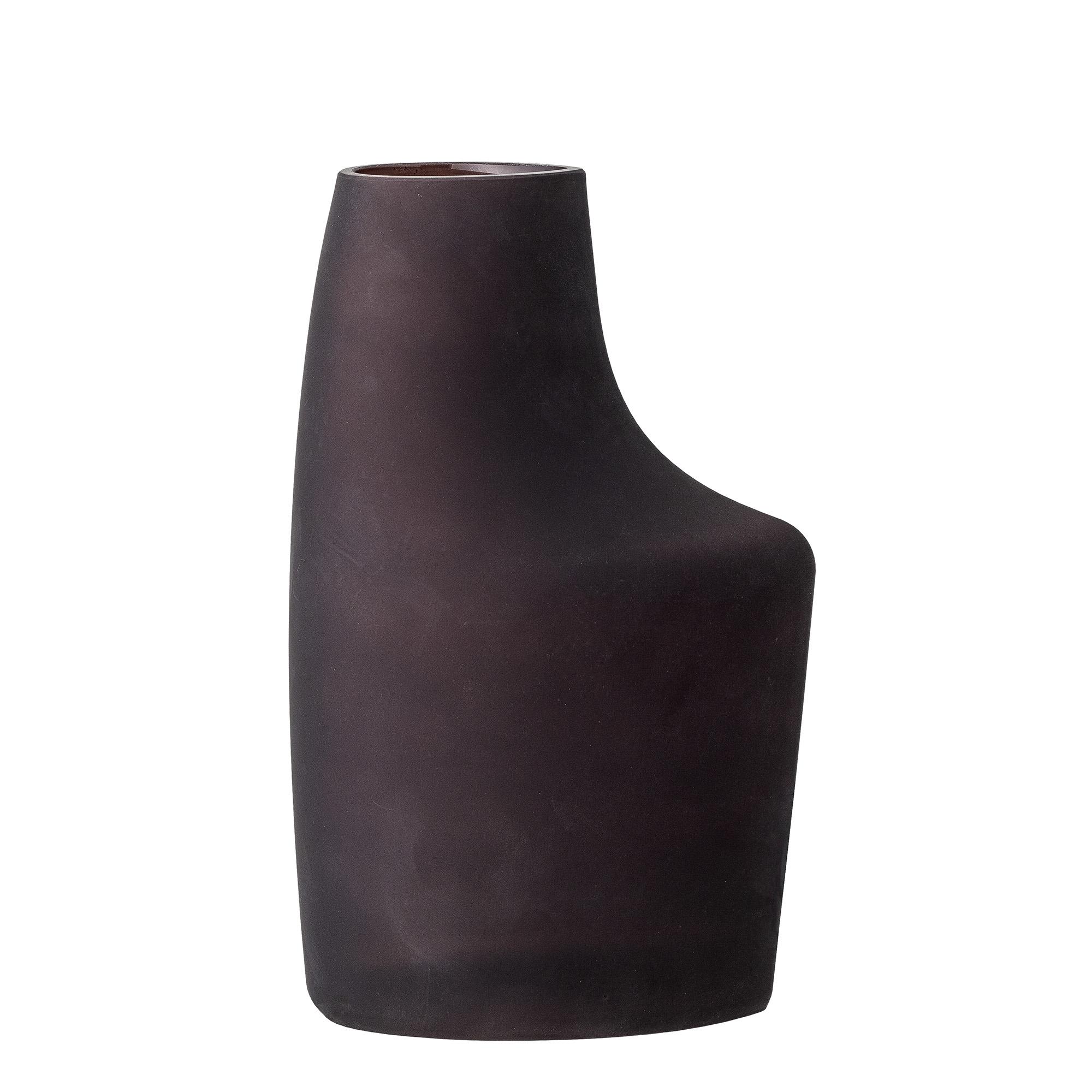 Bloomingville Vase Anda Glas 23,5 cm Glasvase braun Bloomingville Vase Anda Glas 23,5 cm Glasvase braun