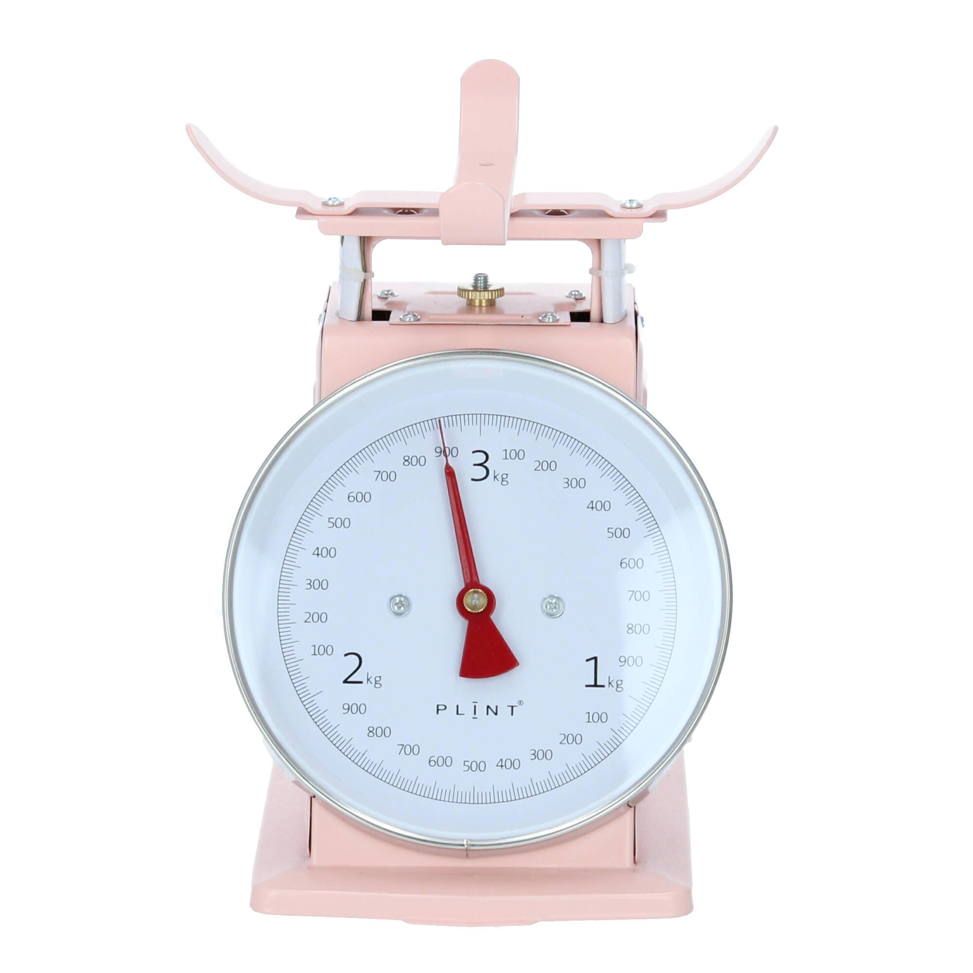Plint Küchenwaage Retro rose pastellrosa