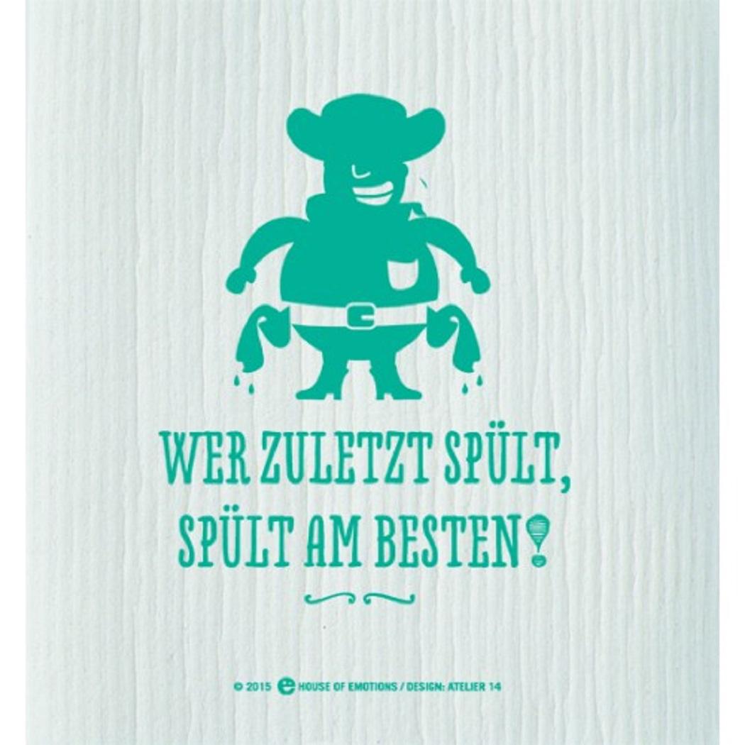 House of Emotions Spüllappen Wer zuletzt spült 920084 House of Emotions Spüllappen Wer zuletzt spült 920084