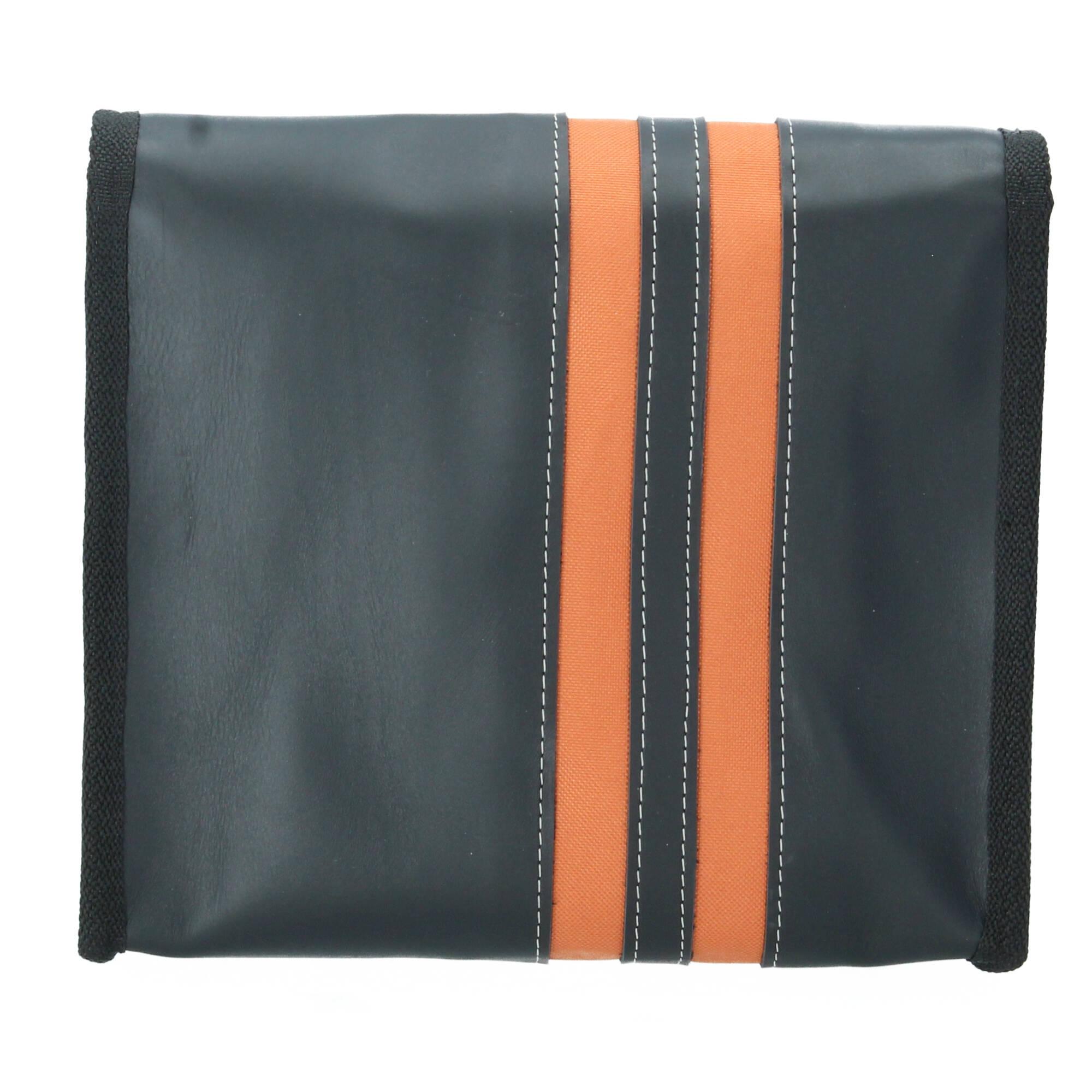 Stef Fauser Schultertasche Radlerengel small Leder 27x24x10 cm schwarz
