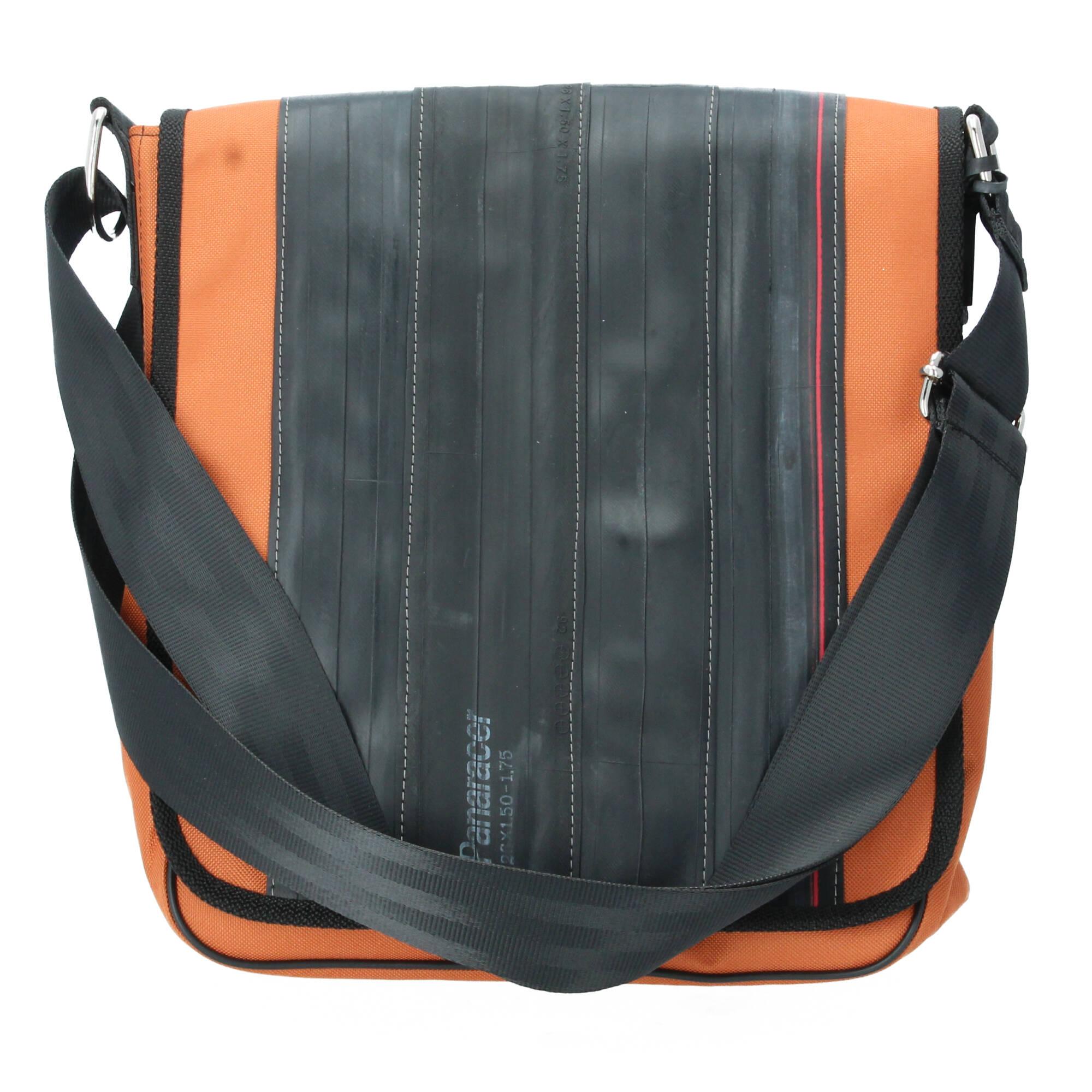 Stef Fauser Umhängetasche Velotti 33x30x8 cm orange