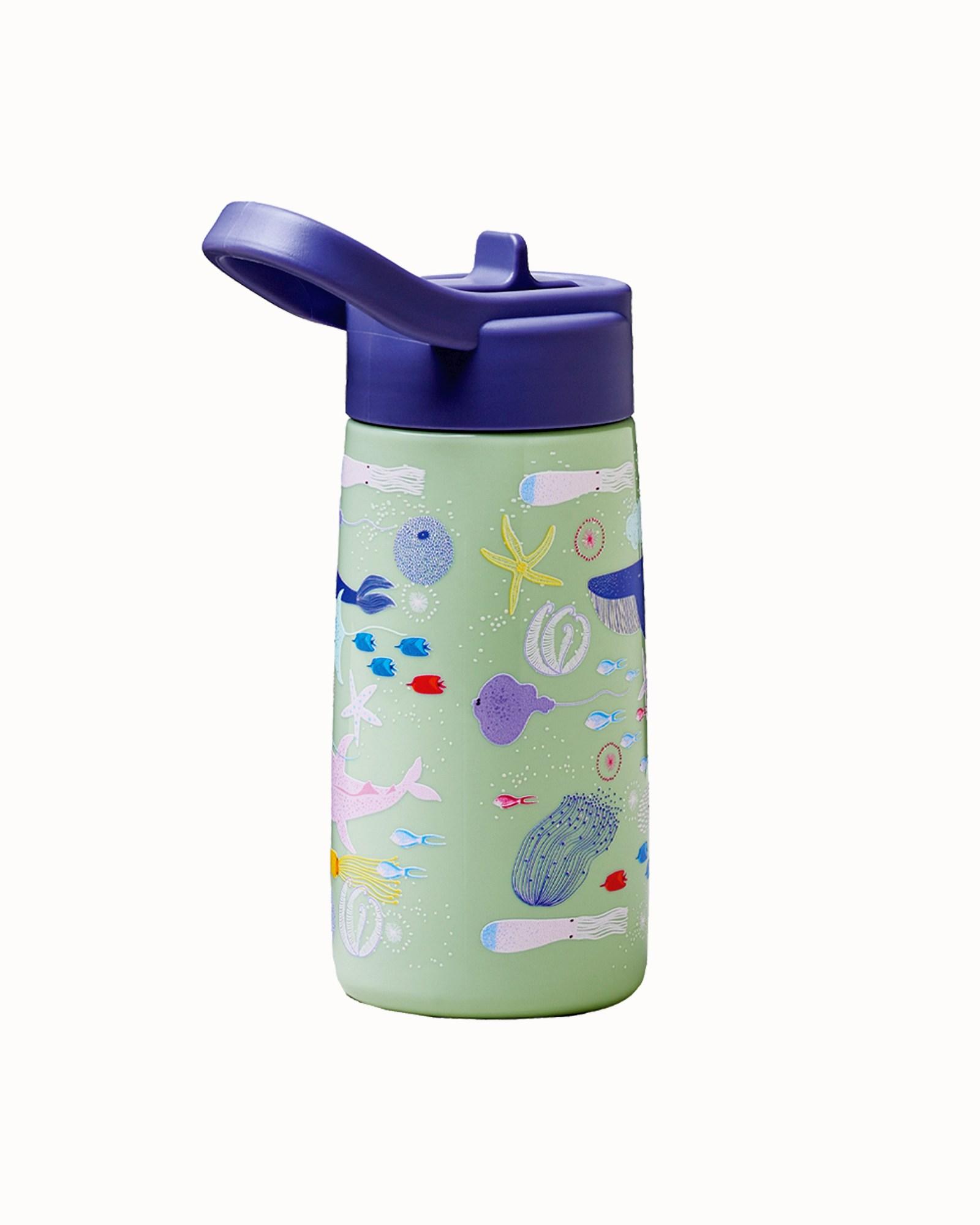 chic.mic Trinkflasche Kinder bioloco plant tiny traveller bottle aquatic