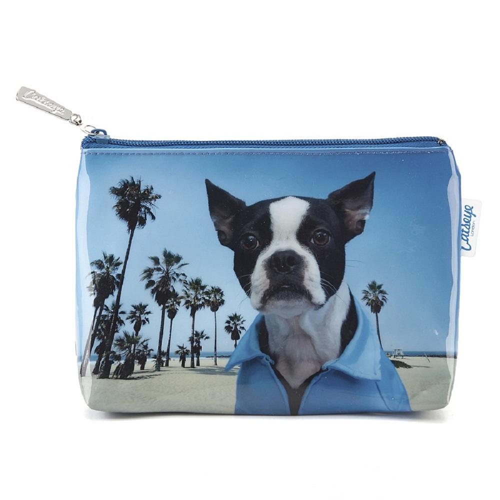 Catseye London Kosmetiktasche Beach Dog, Hund BEAD6BS