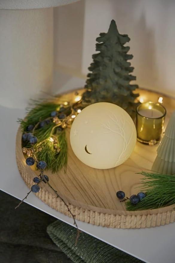räder Living Kugel LED Kugeleuchte Winternacht Porzellan 0092595 räder Living Kugel LED Kugeleuchte Winternacht Porzellan 0092595