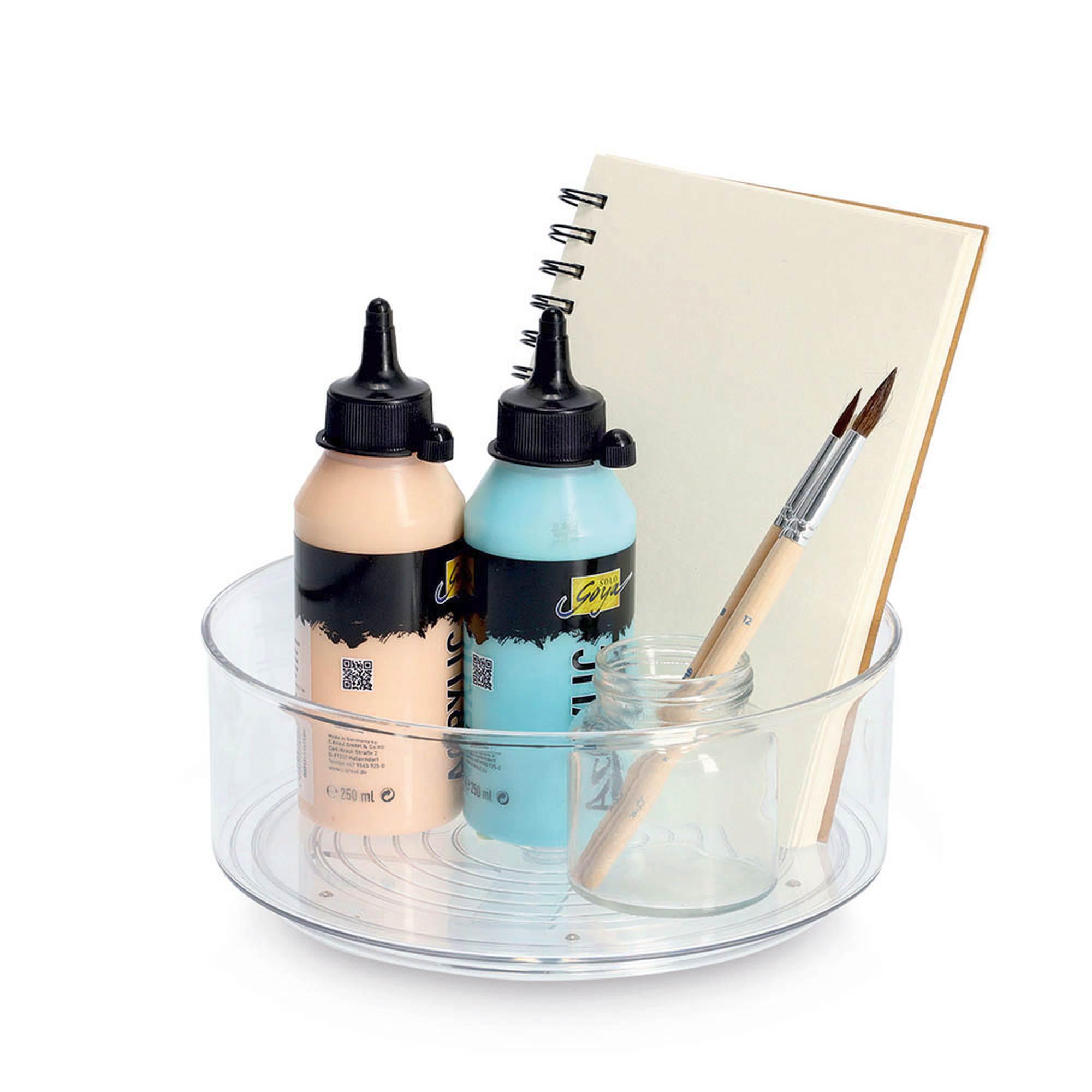 Zeller Dreh-Organizer Regal 23x9cm Kunststoff transparent 14748 Zeller Dreh-Organizer Regal 23x9cm Kunststoff transparent 14748