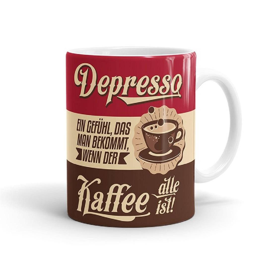 Sticky Jam Kaffeebecher, Depresso, 30740578