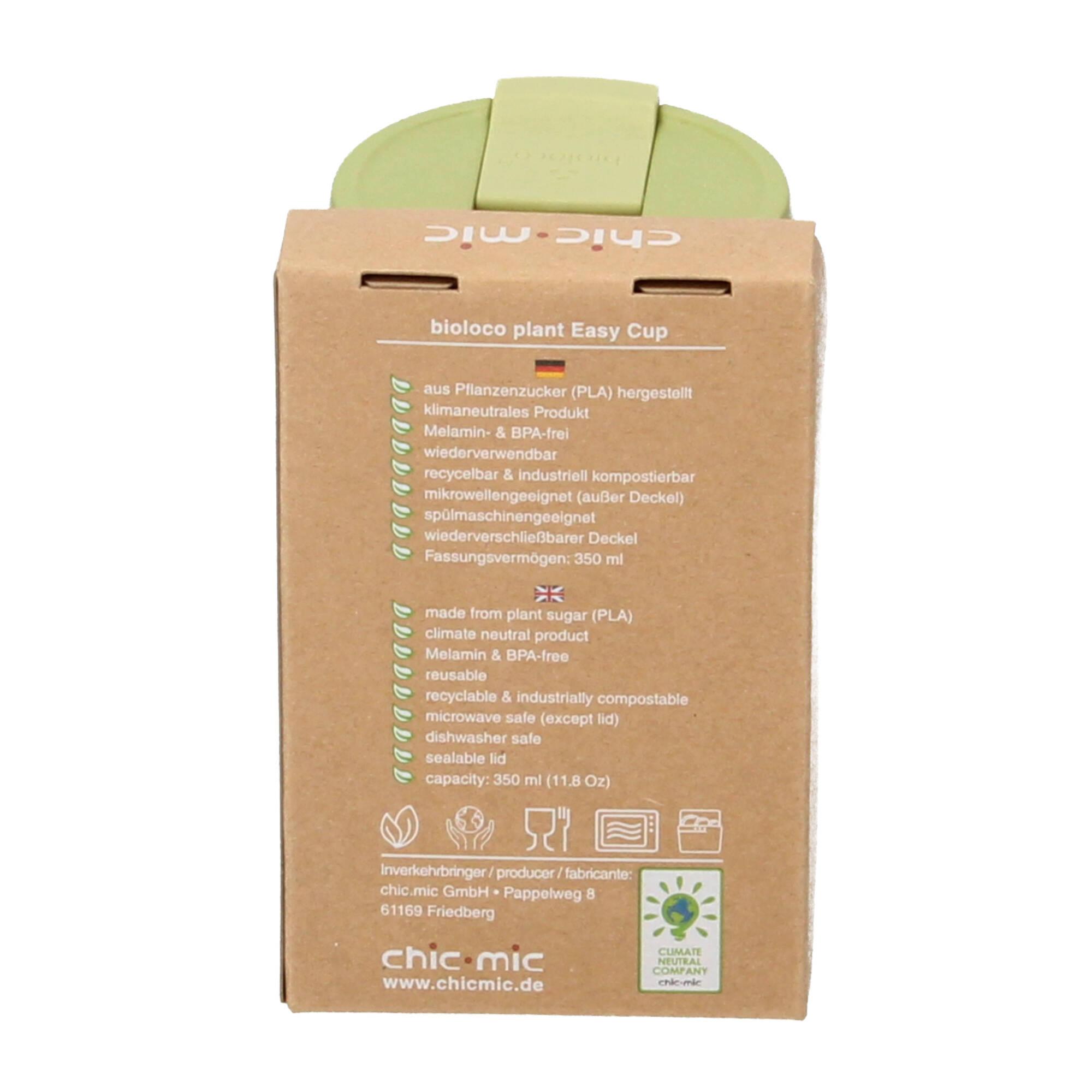 chic.mic bioloco plant easy cup Coffee to Go Becher Flowers & Birds chic.mic bioloco plant easy cup Coffee to Go Becher Flowers & Birds
