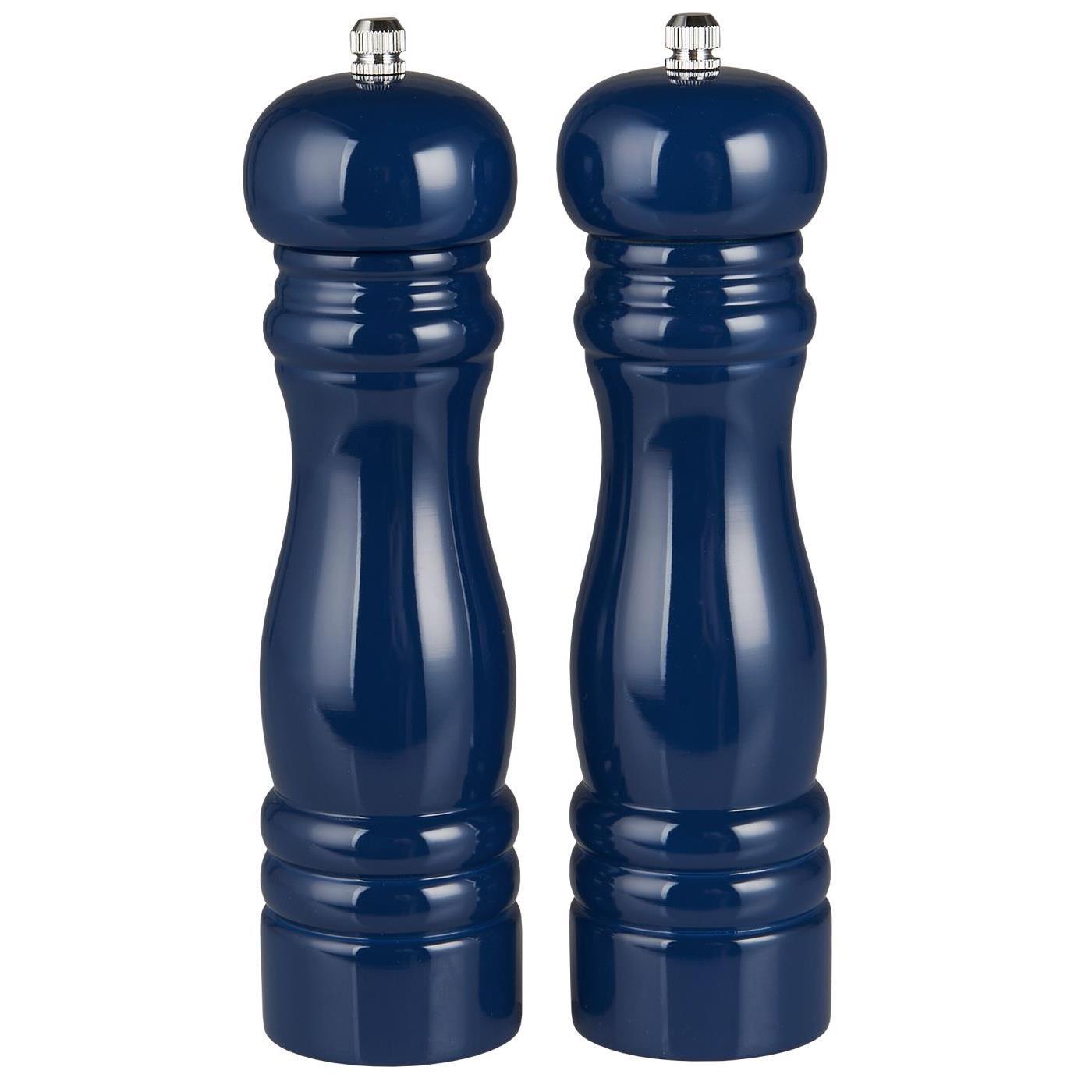 IB Laursen Gewürzmühle Salz-/ Pfeffermühle 2er-Set indigo