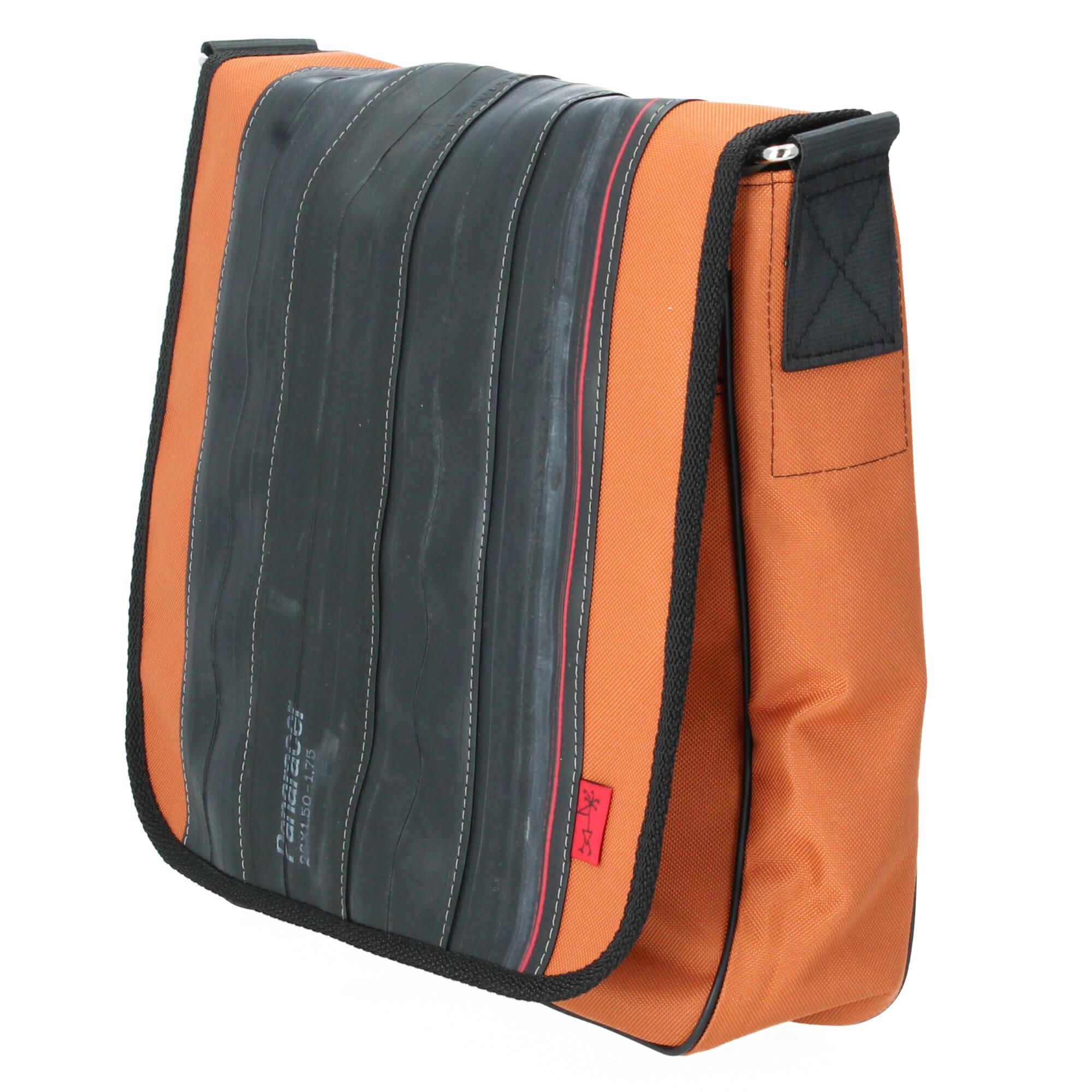 Stef Fauser Umhängetasche Velotti 33x30x8 cm orange
