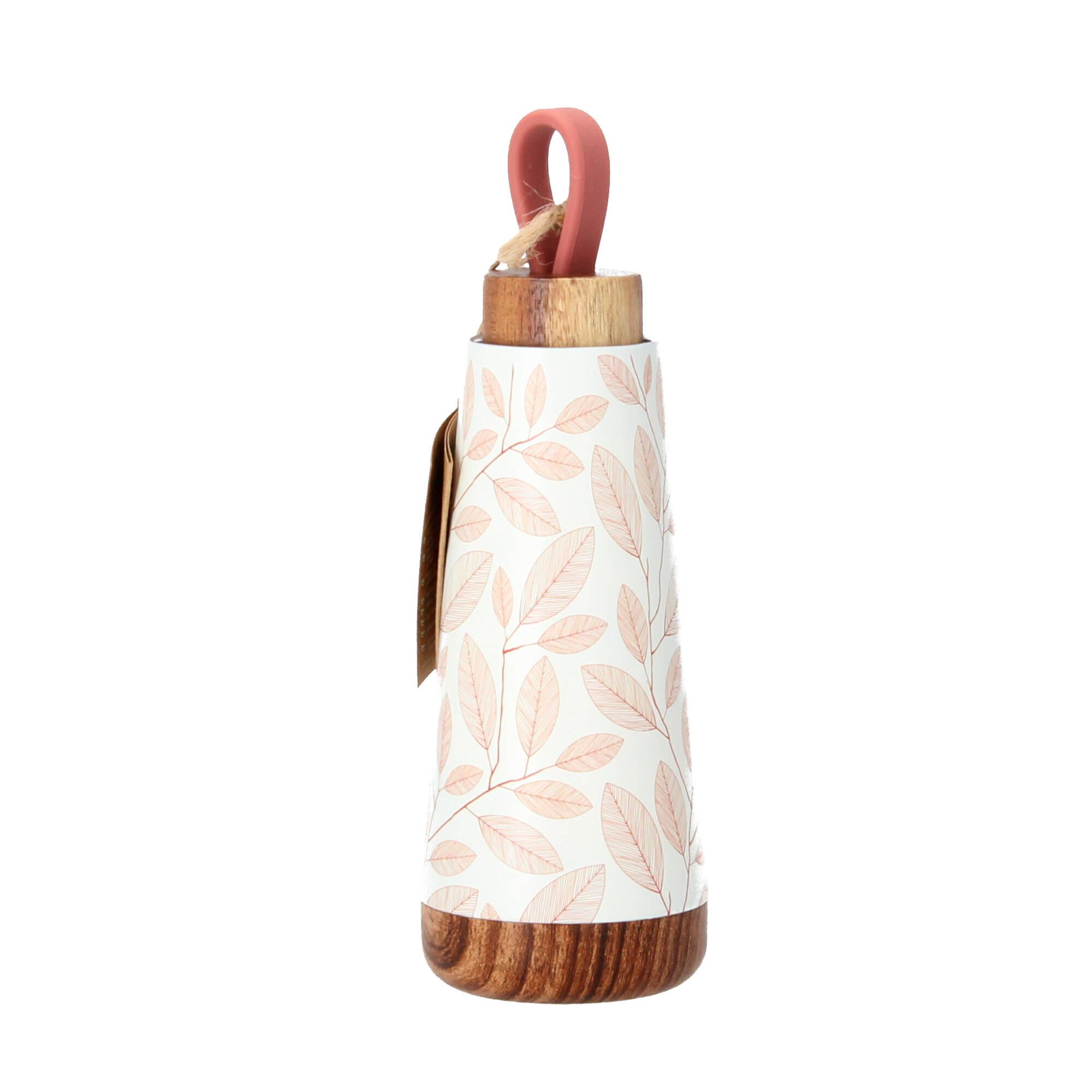 chic.mic Trinkflasche bioloco loop mini terracotta leaves 