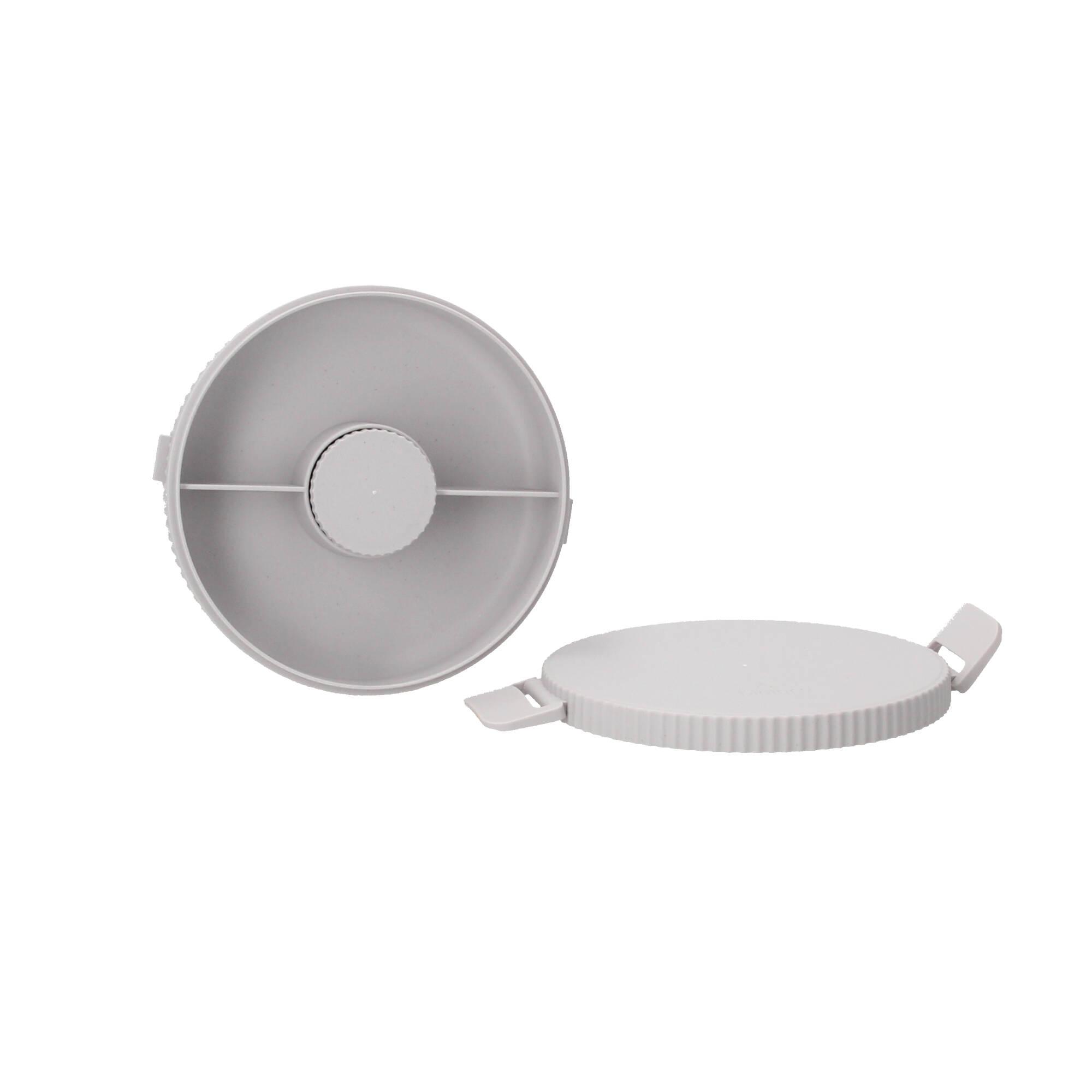 chic.mic Bentobox rund bioloco plant deluxe bowl cloud in grau