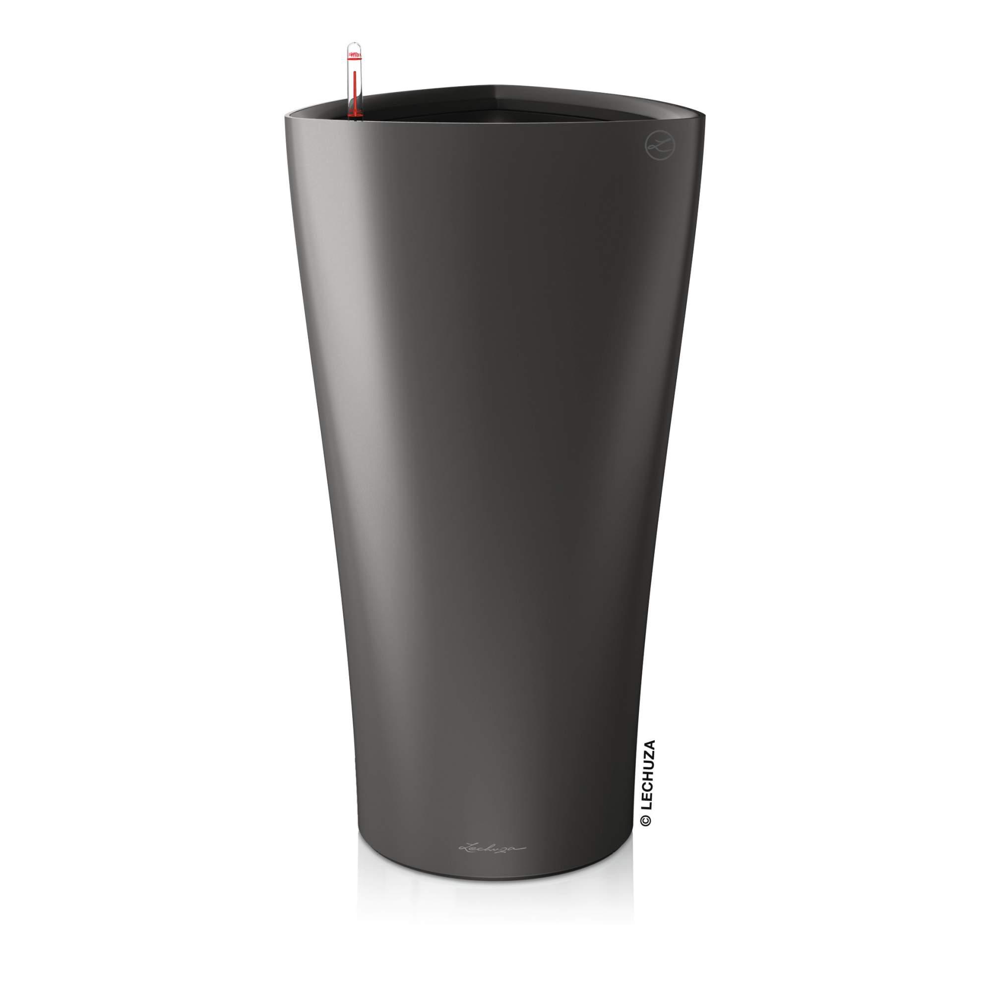 Lechuza Pflanzkübel hoch Delta 40 anthrazit metallic Lechuza Pflanzkübel hoch Delta 40 anthrazit metallic