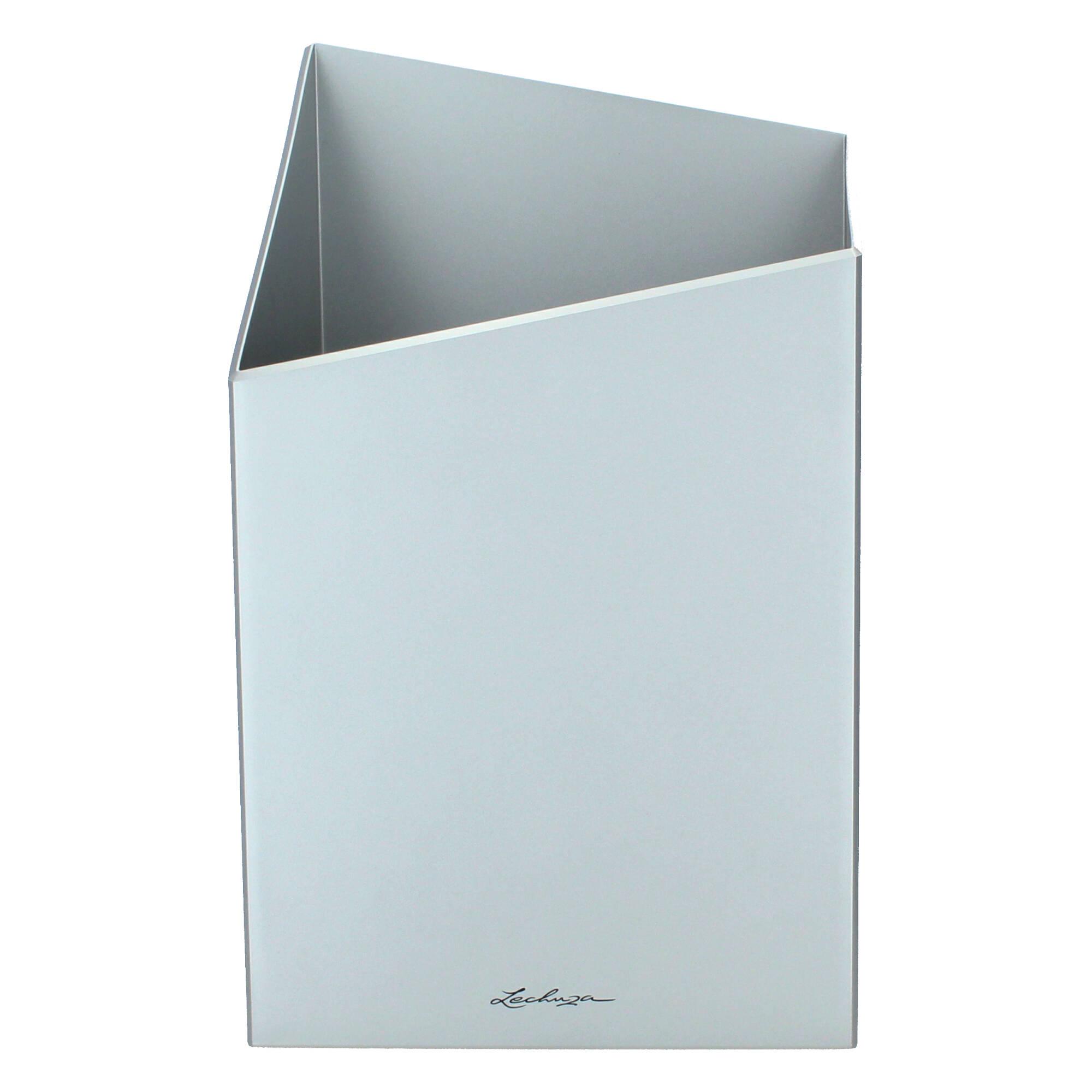 Lechuza Pflanzkübel hoch Cursivo 30 silber metallic Lechuza Pflanzkübel hoch Cursivo 30 silber metallic