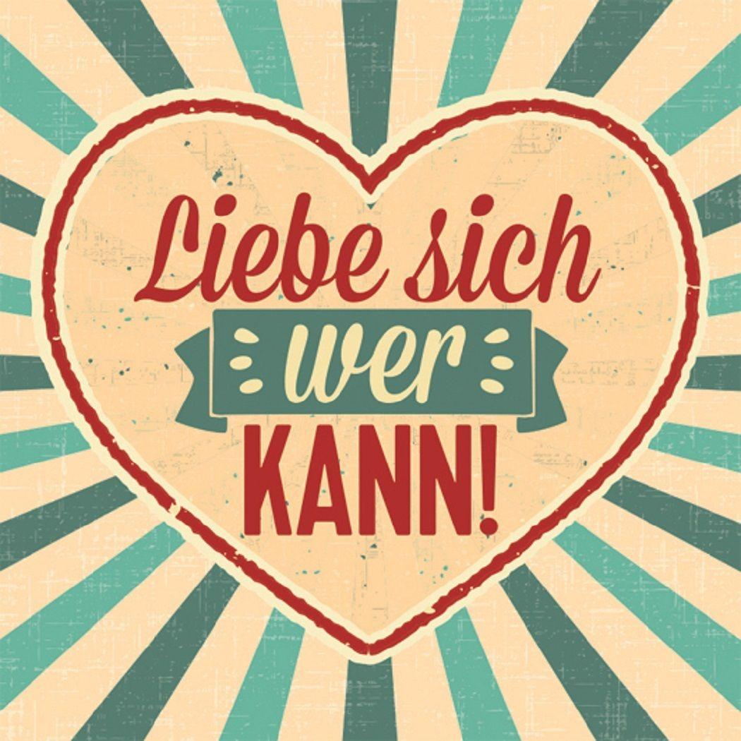 Sticky Jam Kühlschrankmagnet, Liebe sich wer kann, 10040468