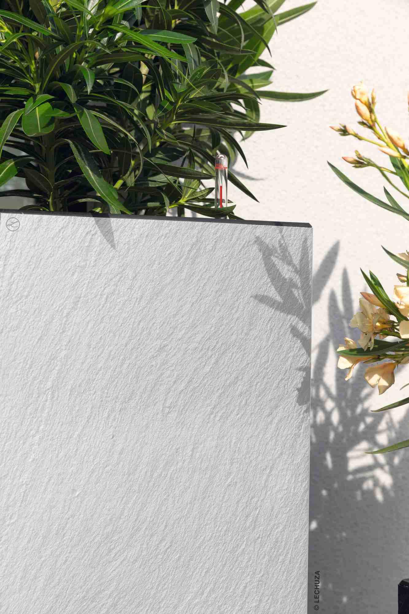 Lechuza Pflanzkübel eckig Canto Slatestone 30 high light grey Lechuza Pflanzkübel eckig Canto Slatestone 30 high light grey
