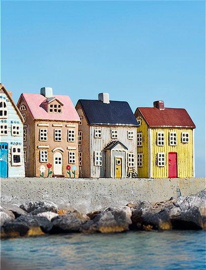 IB Laursen Lichthaus Visby schwarzes Dach 6 Fahrrad 27682-76