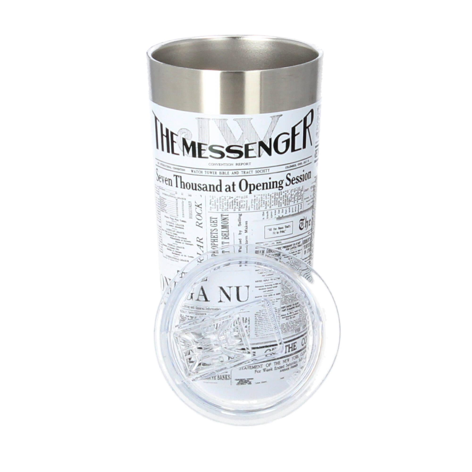 PPD Trinkbecher Edelstahl Thermobecher The Messenger 430 ml PPD Trinkbecher Edelstahl Thermobecher The Messenger 430 ml