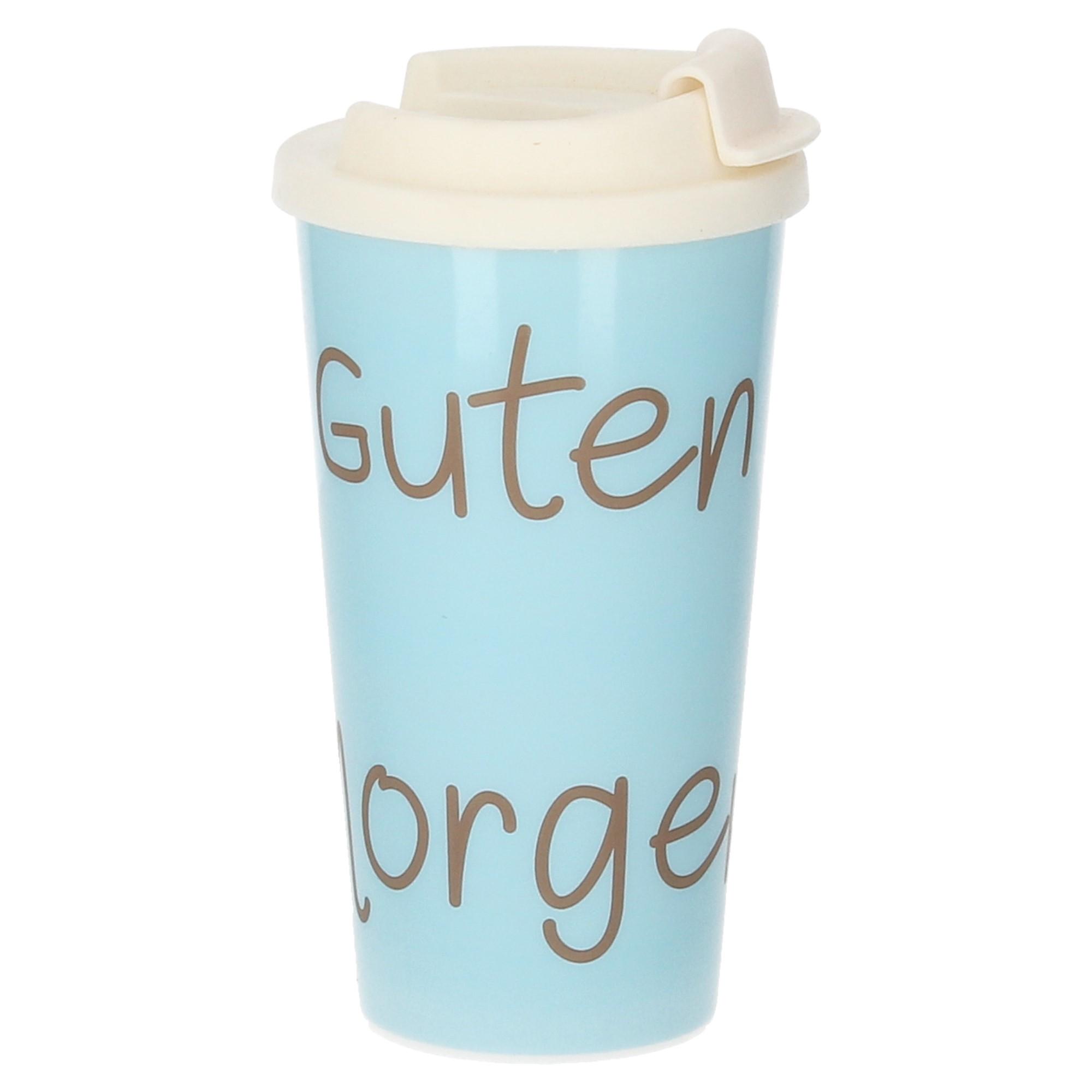 Mea Living Coffee to Go Becher Kunststoff Guten Morgen Mea Living Coffee to Go Becher Kunststoff Guten Morgen